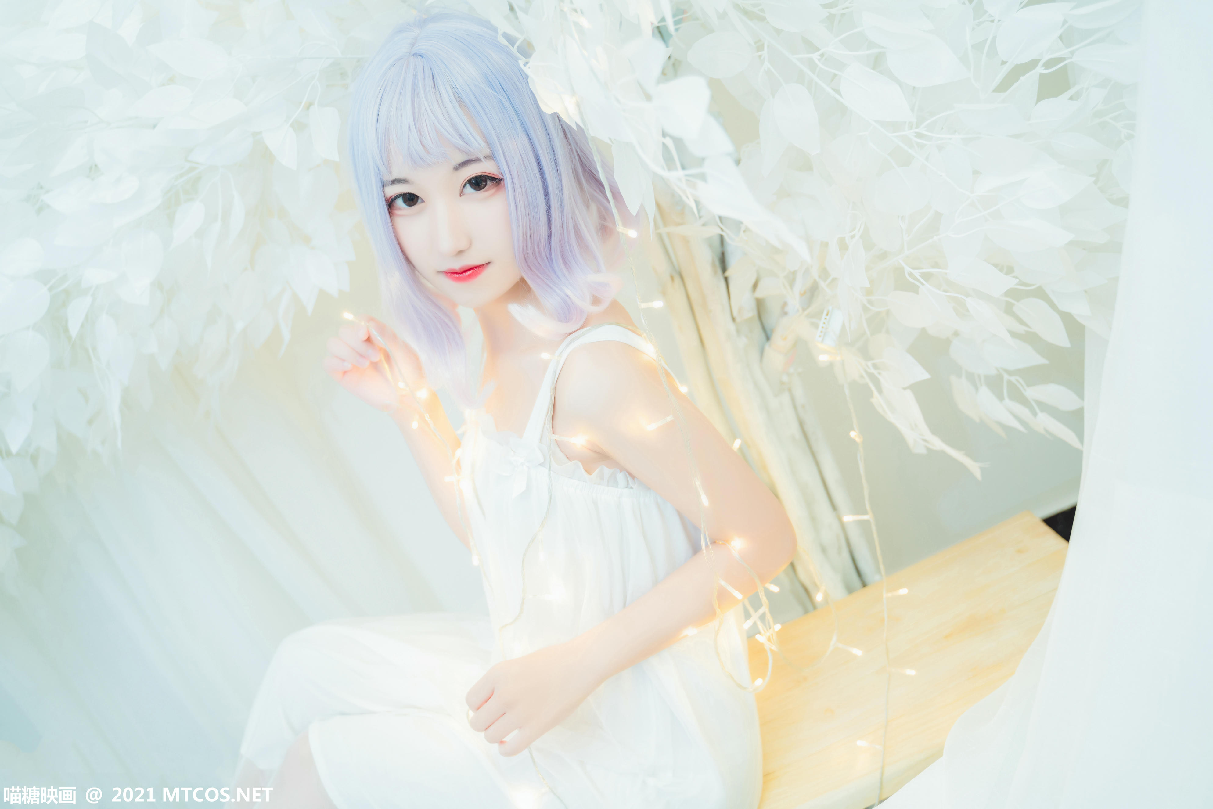 [喵糖映画] VOL.411 白纱裙[38P／596MB]_第1集