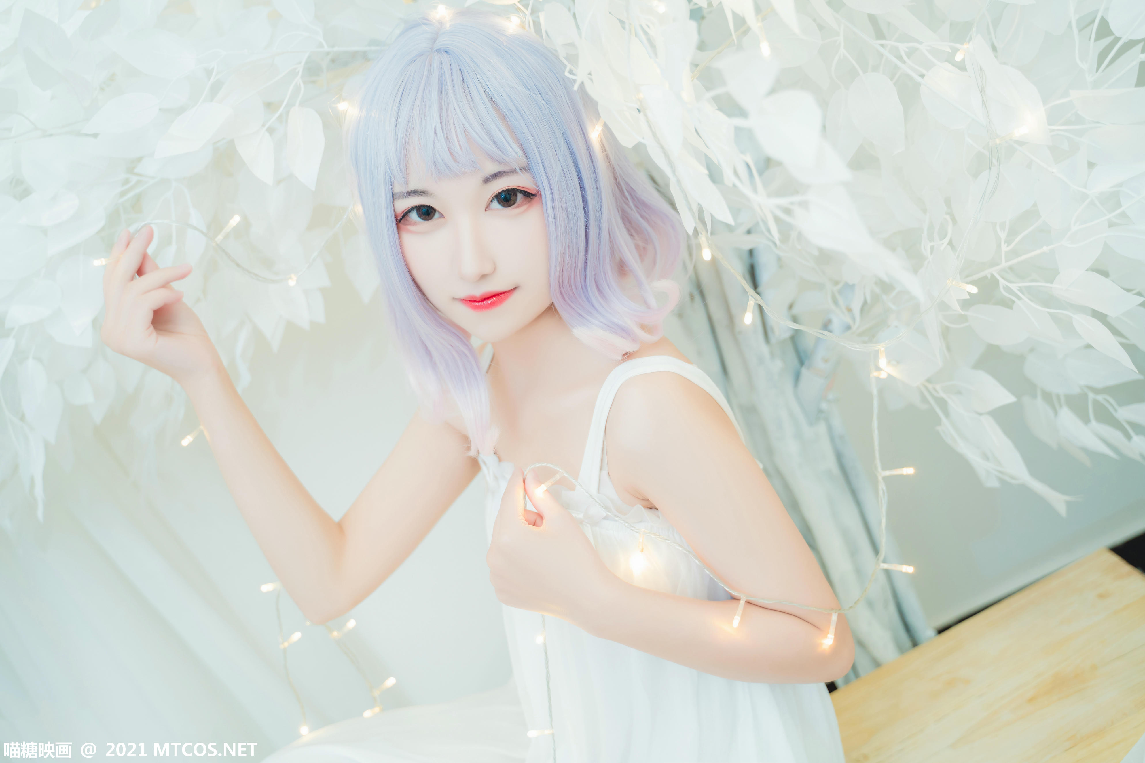 [喵糖映画] VOL.411 白纱裙[38P／596MB]_第1集