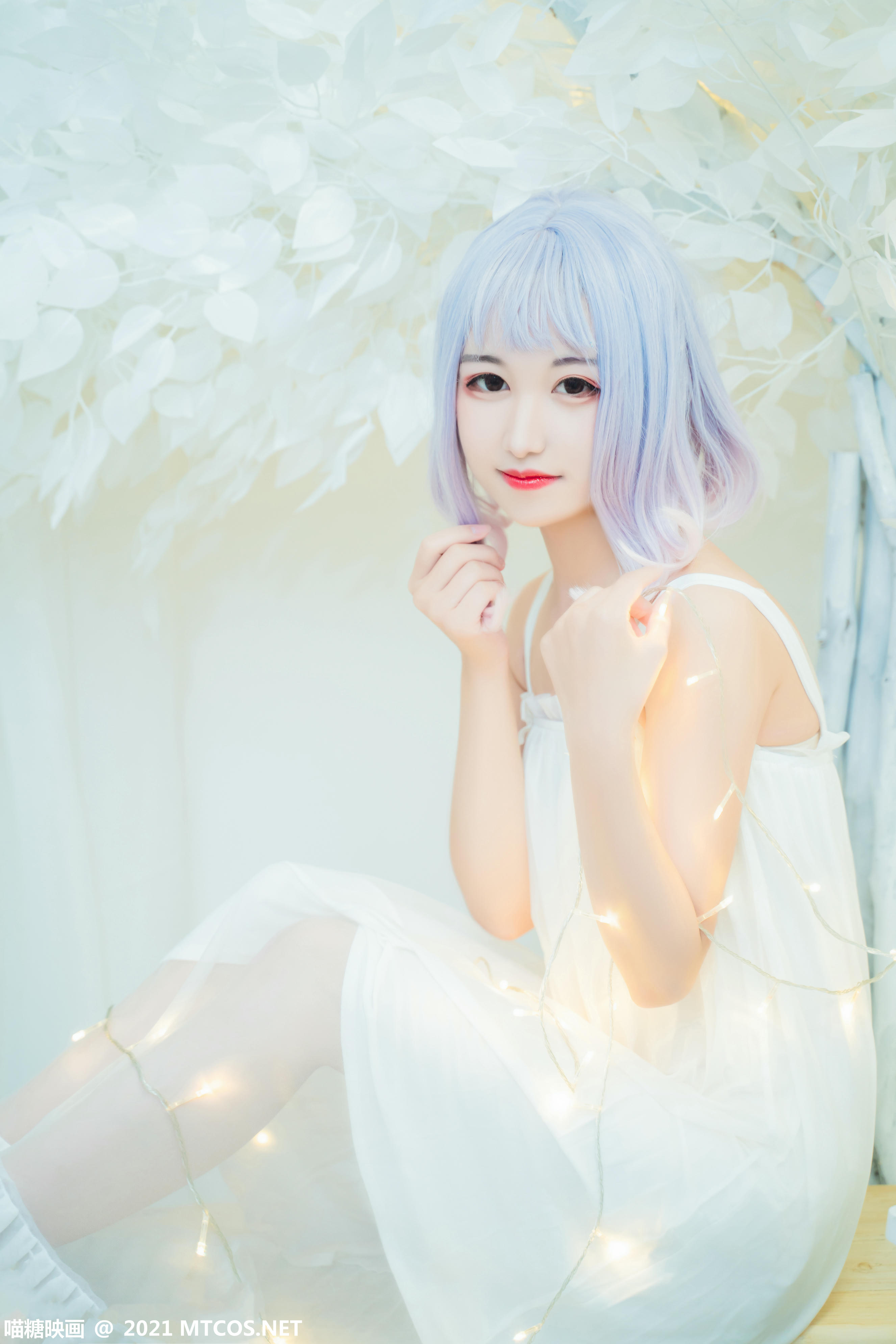 [喵糖映画] VOL.411 白纱裙[38P／596MB]_第1集