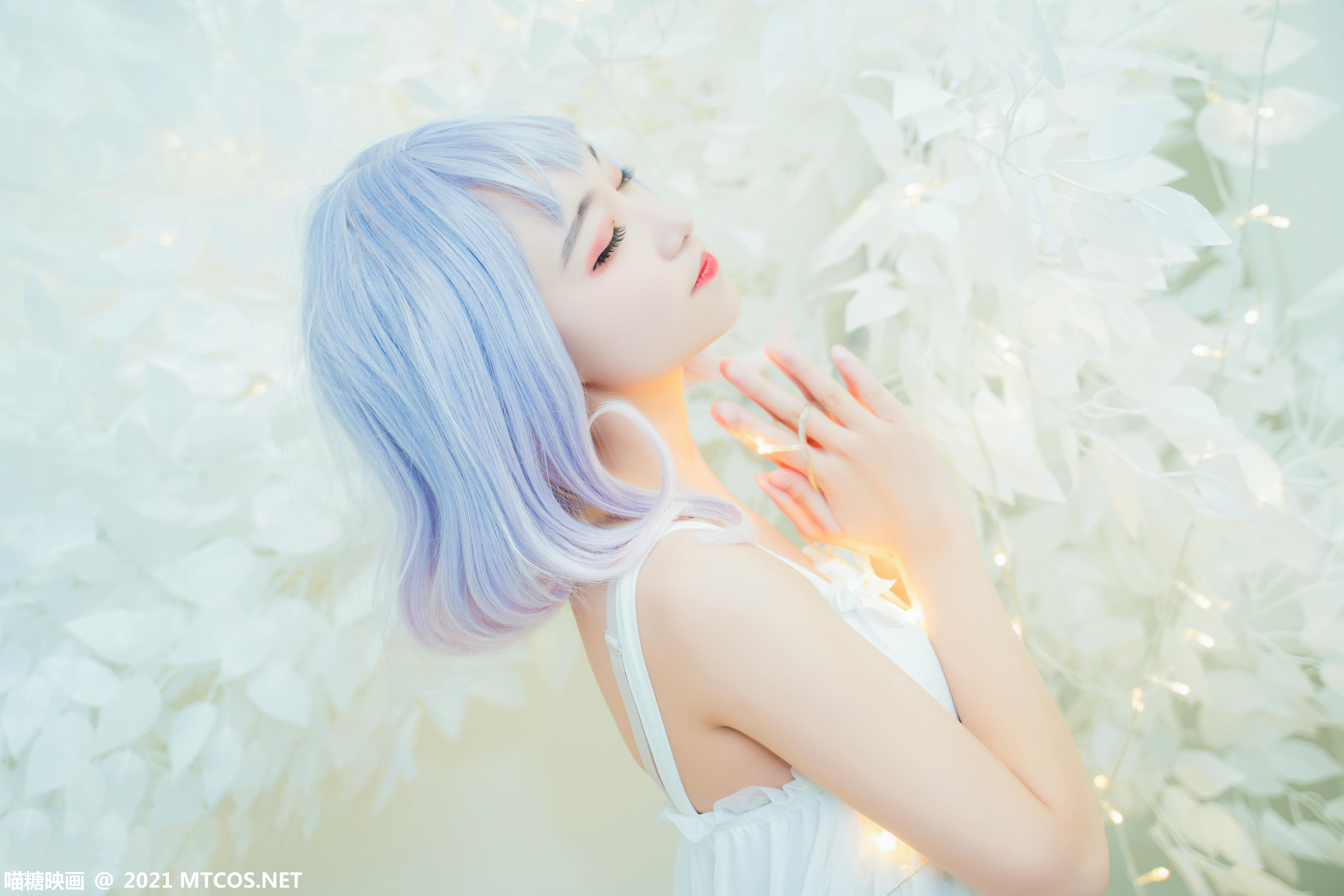 [喵糖映画] VOL.411 白纱裙[38P／596MB]_第1集