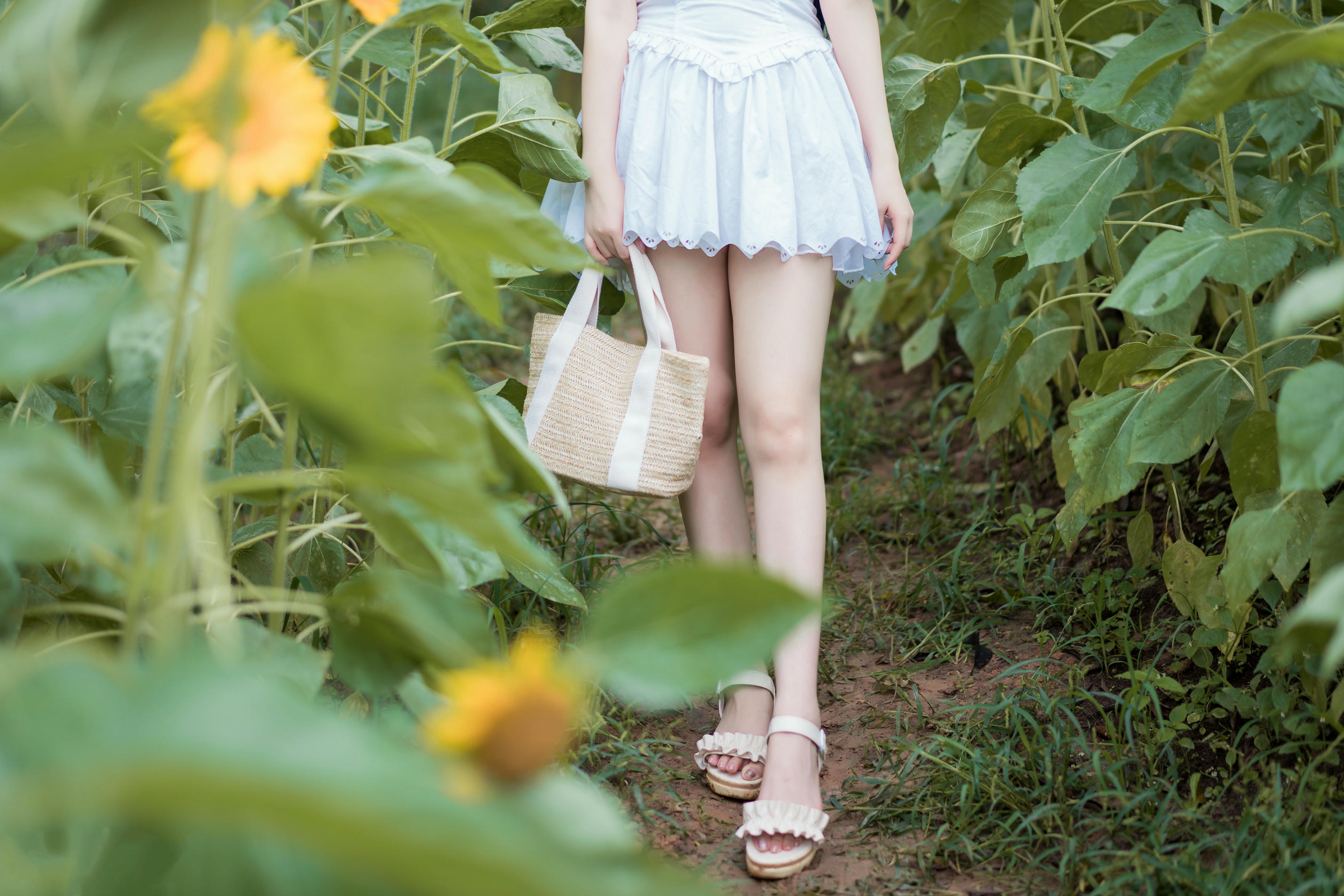 [喵糖映画] VOL.414 花园白裙[37P-402MB]_第2集