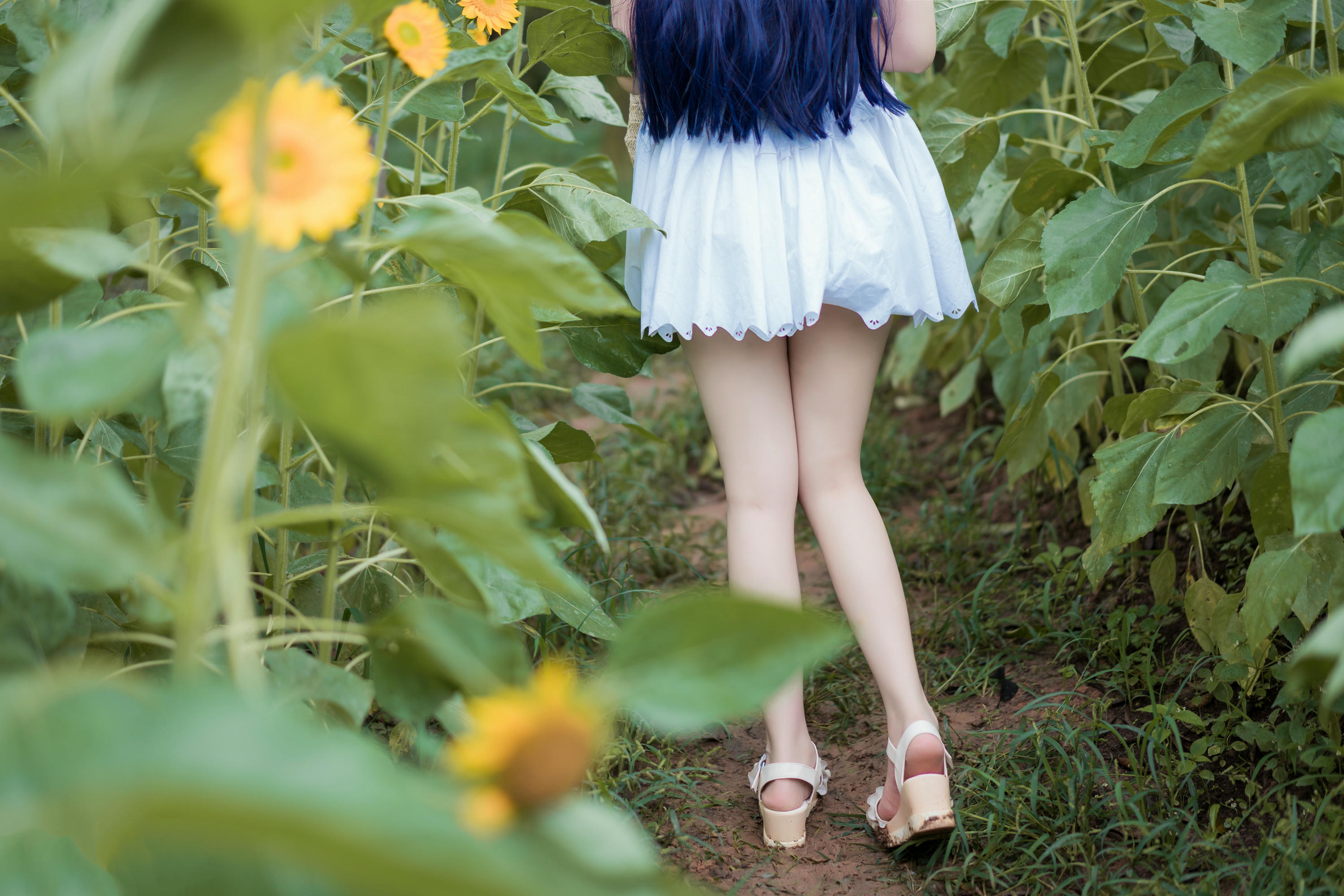 [喵糖映画] VOL.414 花园白裙[37P-402MB]_第2集