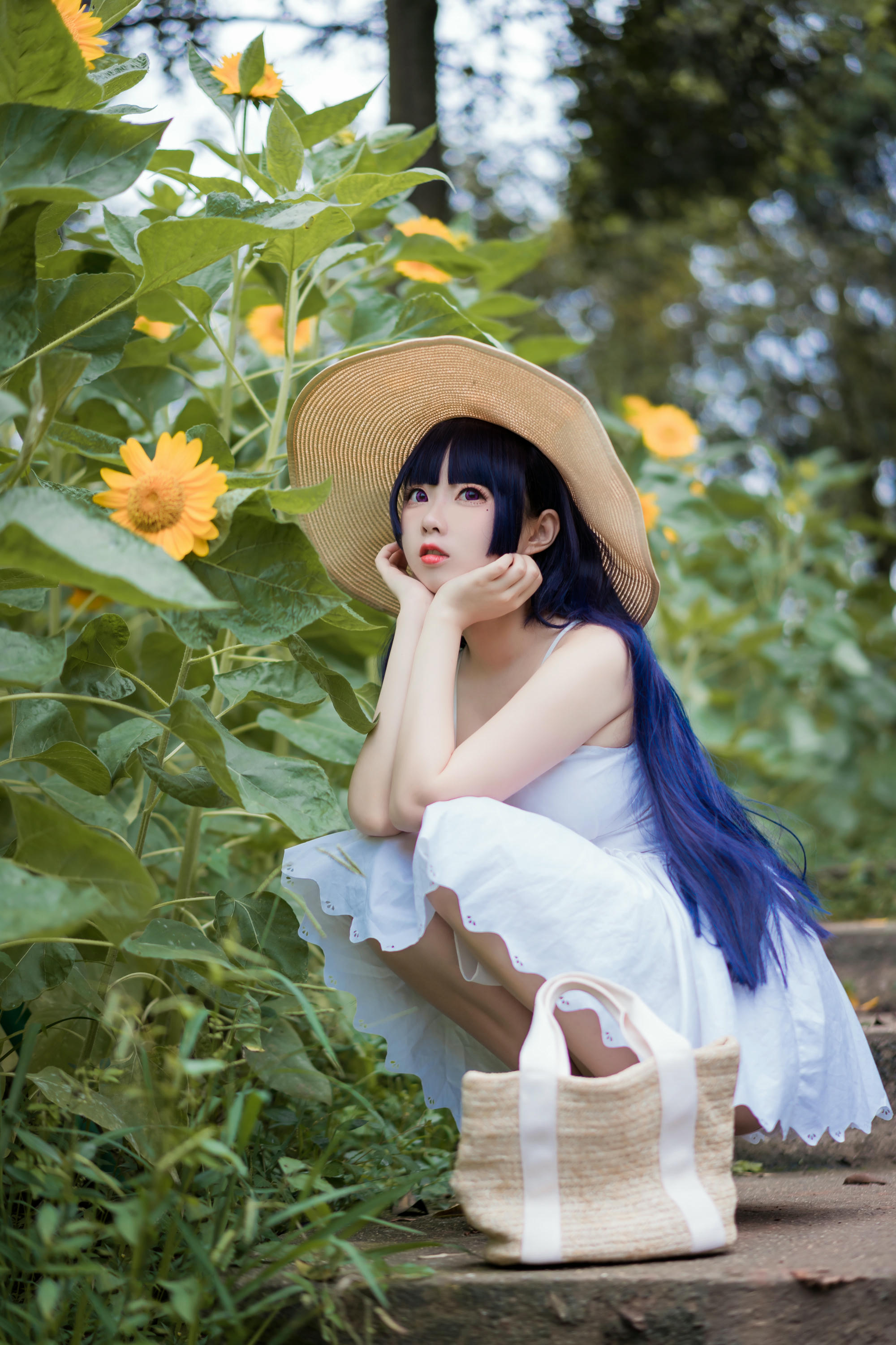 [喵糖映画] VOL.414 花园白裙[37P-402MB]_第2集