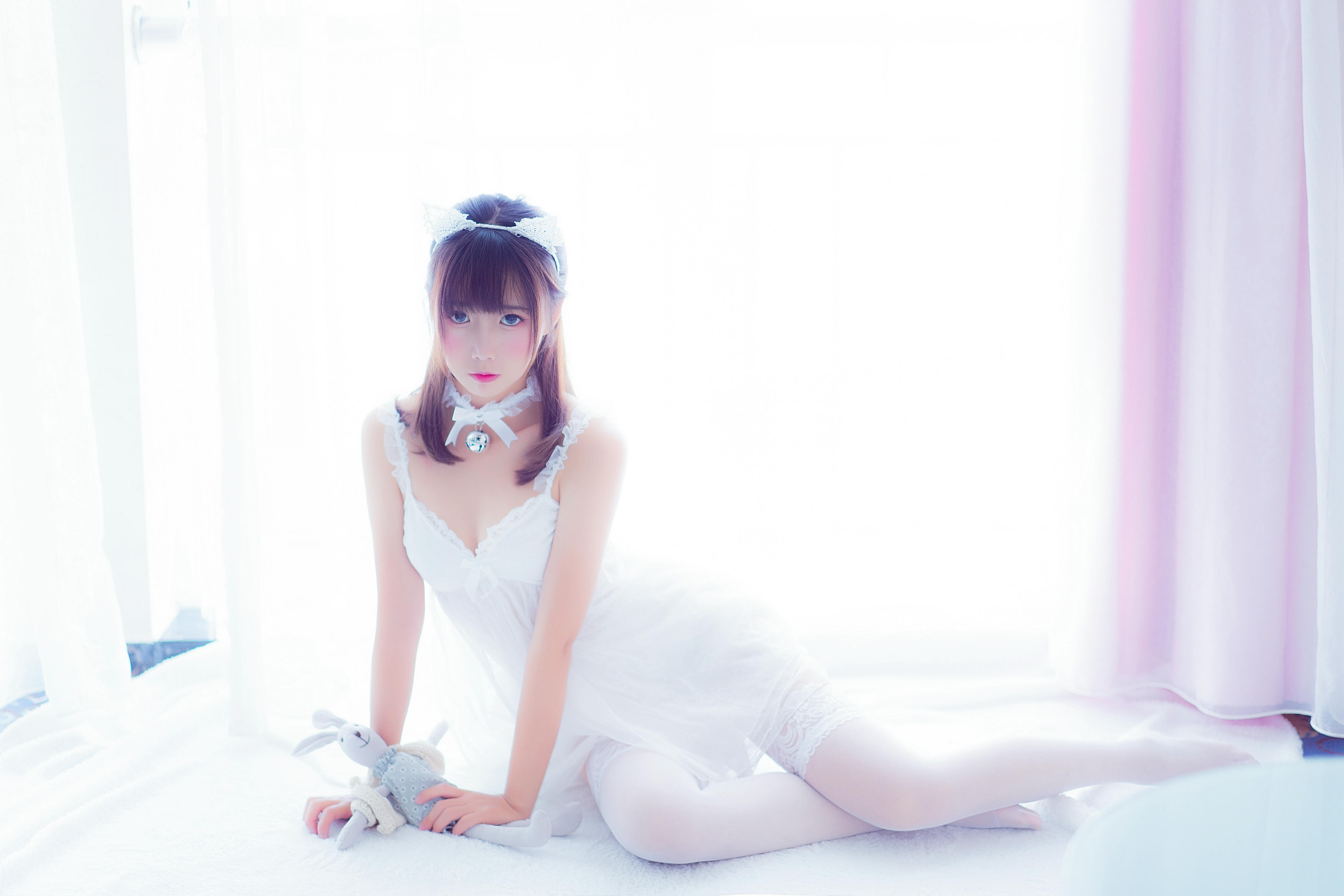 [喵糖映画] VOL.415 白裙少女[30P／748MB]_第1集