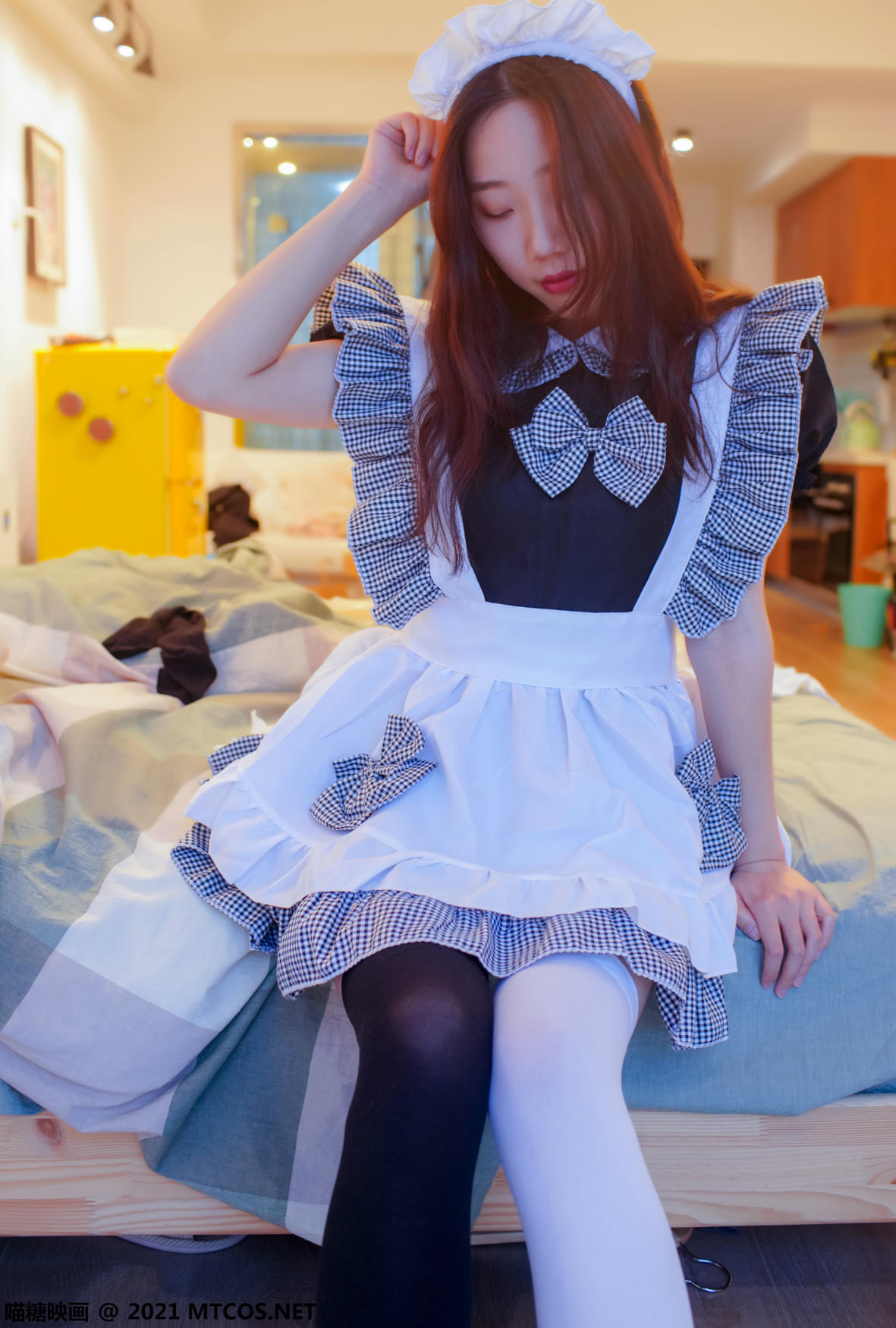 [喵糖映画] VOL.416 黑白女仆[37P／217MB]_第2集