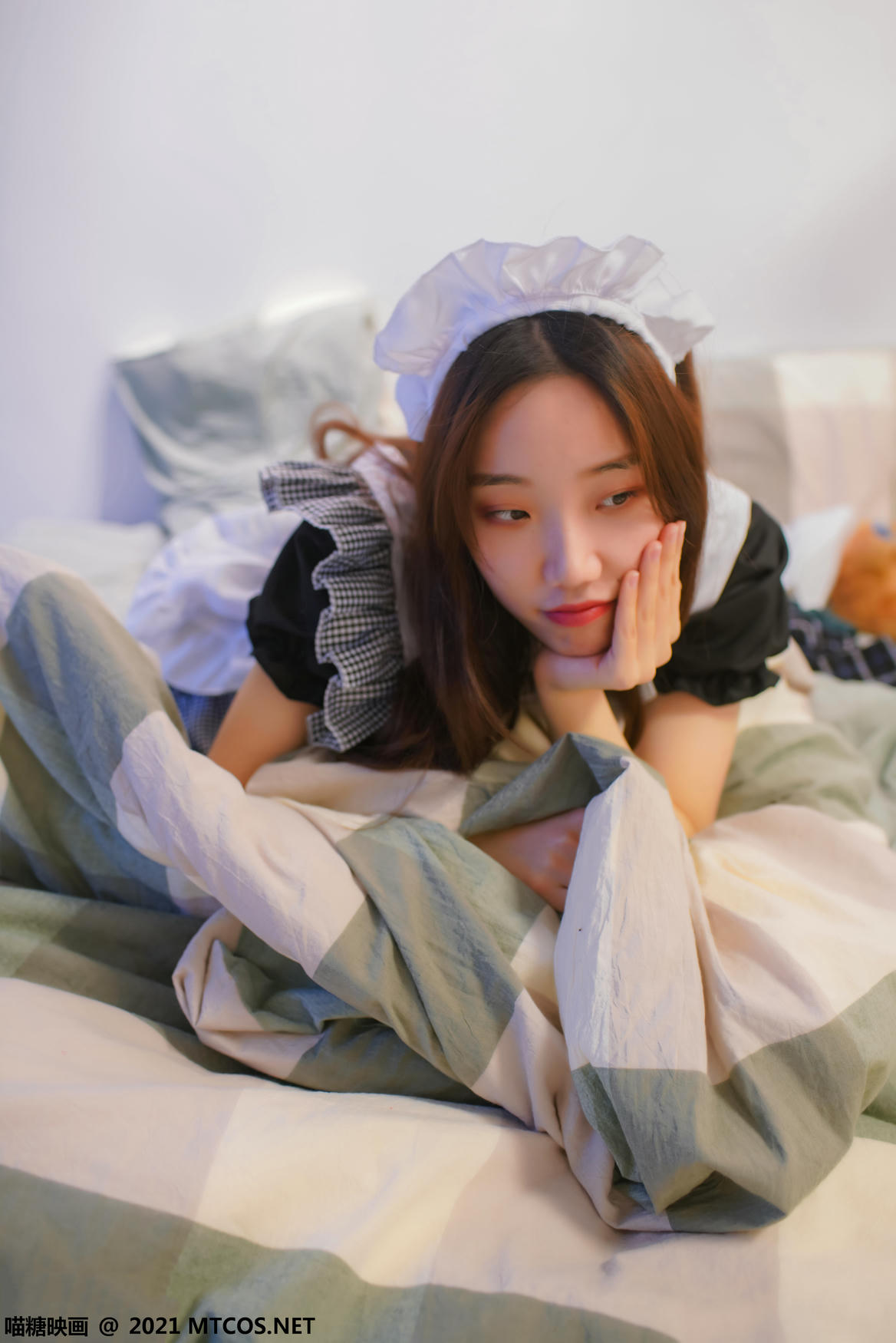 [喵糖映画] VOL.416 黑白女仆[37P／217MB]_第2集