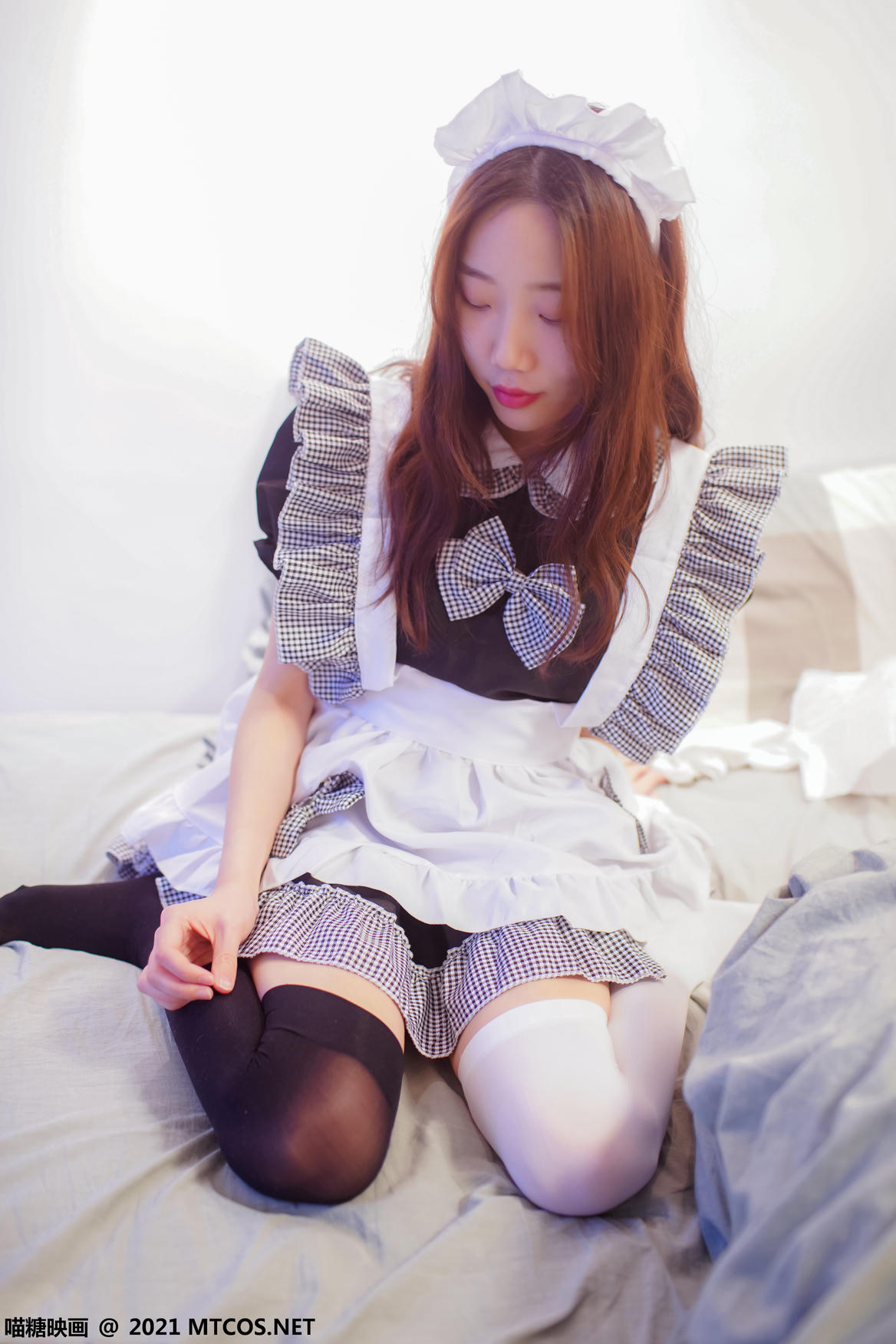 [喵糖映画] VOL.416 黑白女仆[37P／217MB]_第2集