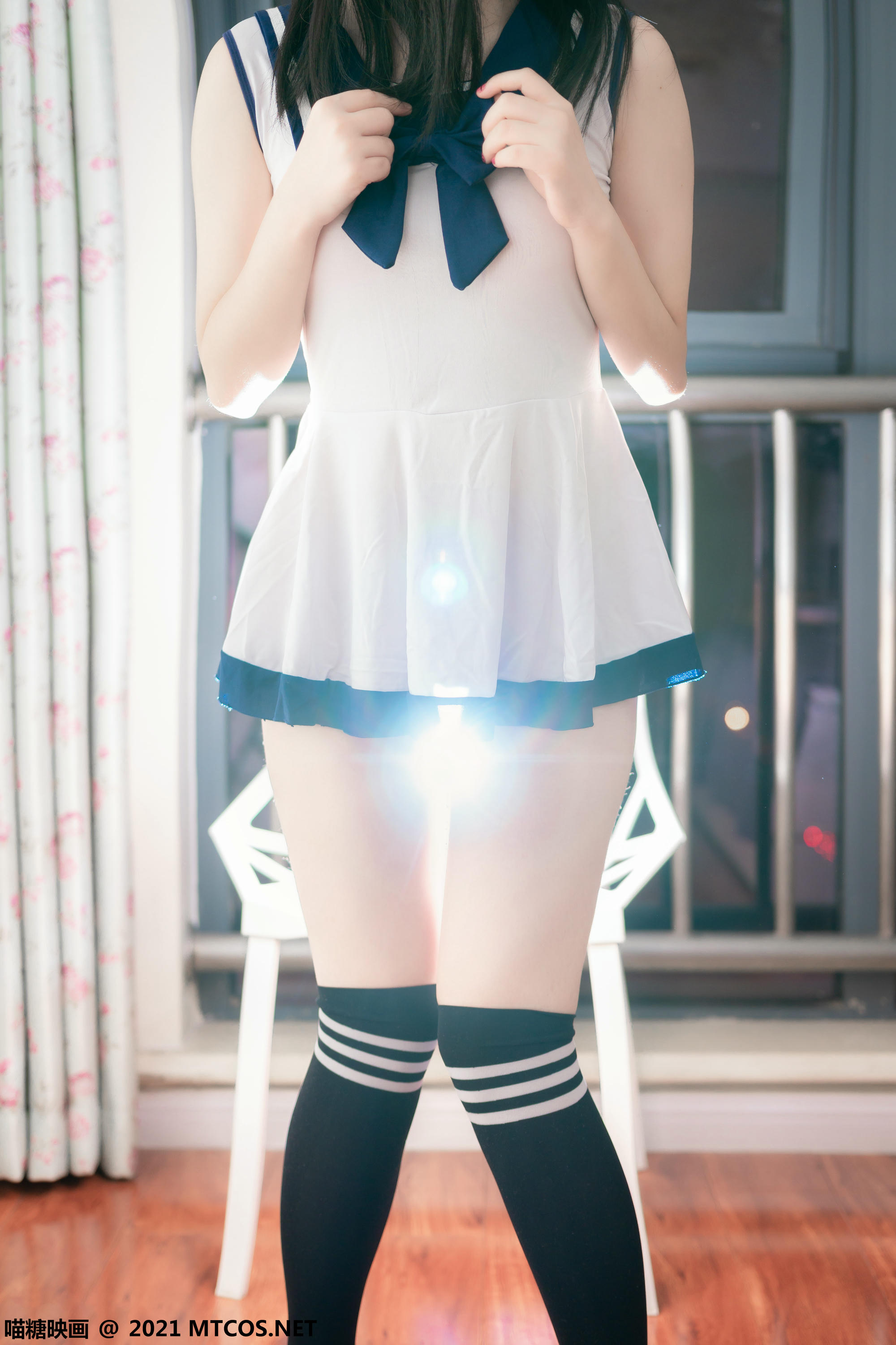 [喵糖映画] VOL.418 居家水手裙[24P／218MB]_第1集