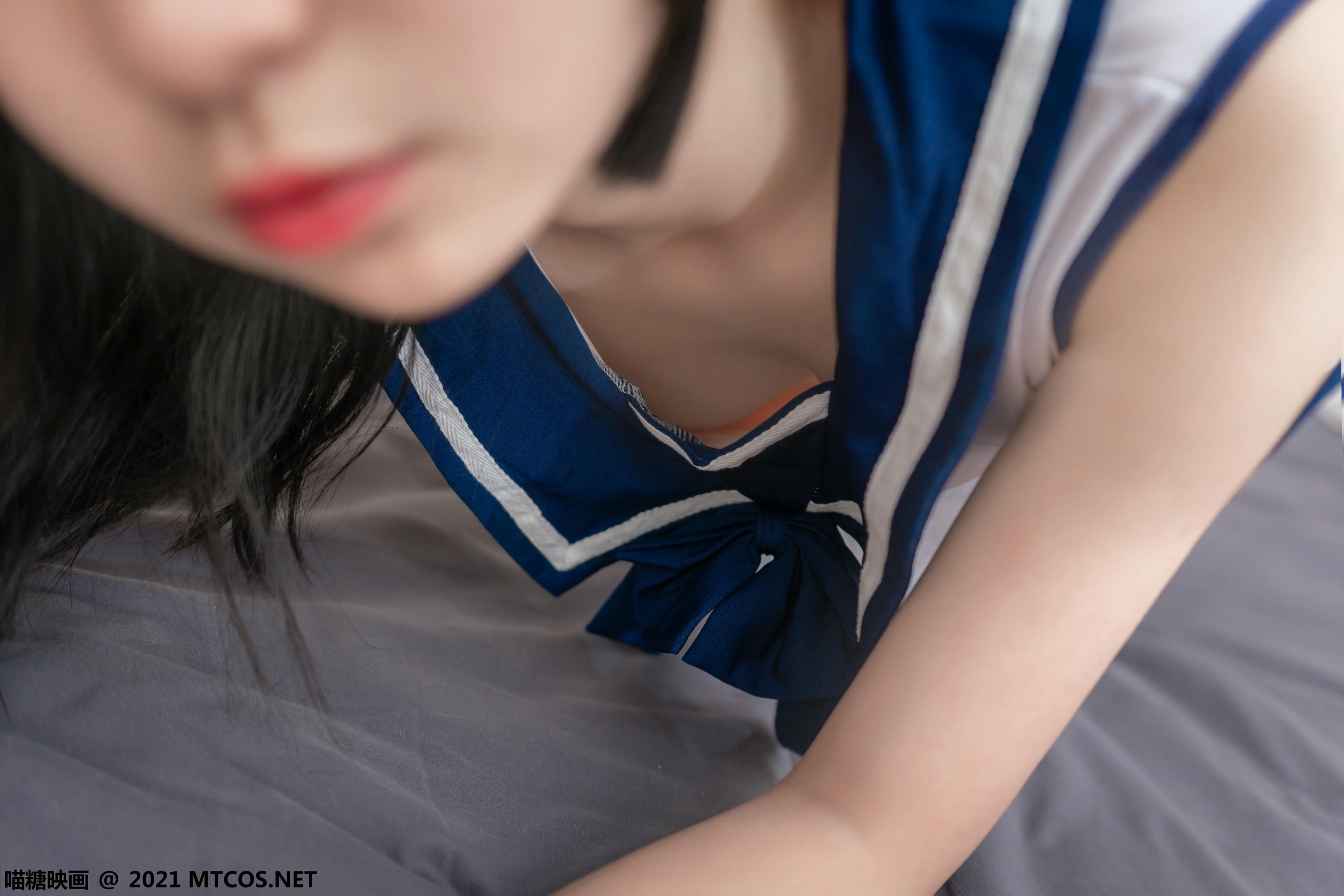 [喵糖映画] VOL.418 居家水手裙[24P／218MB]_第2集