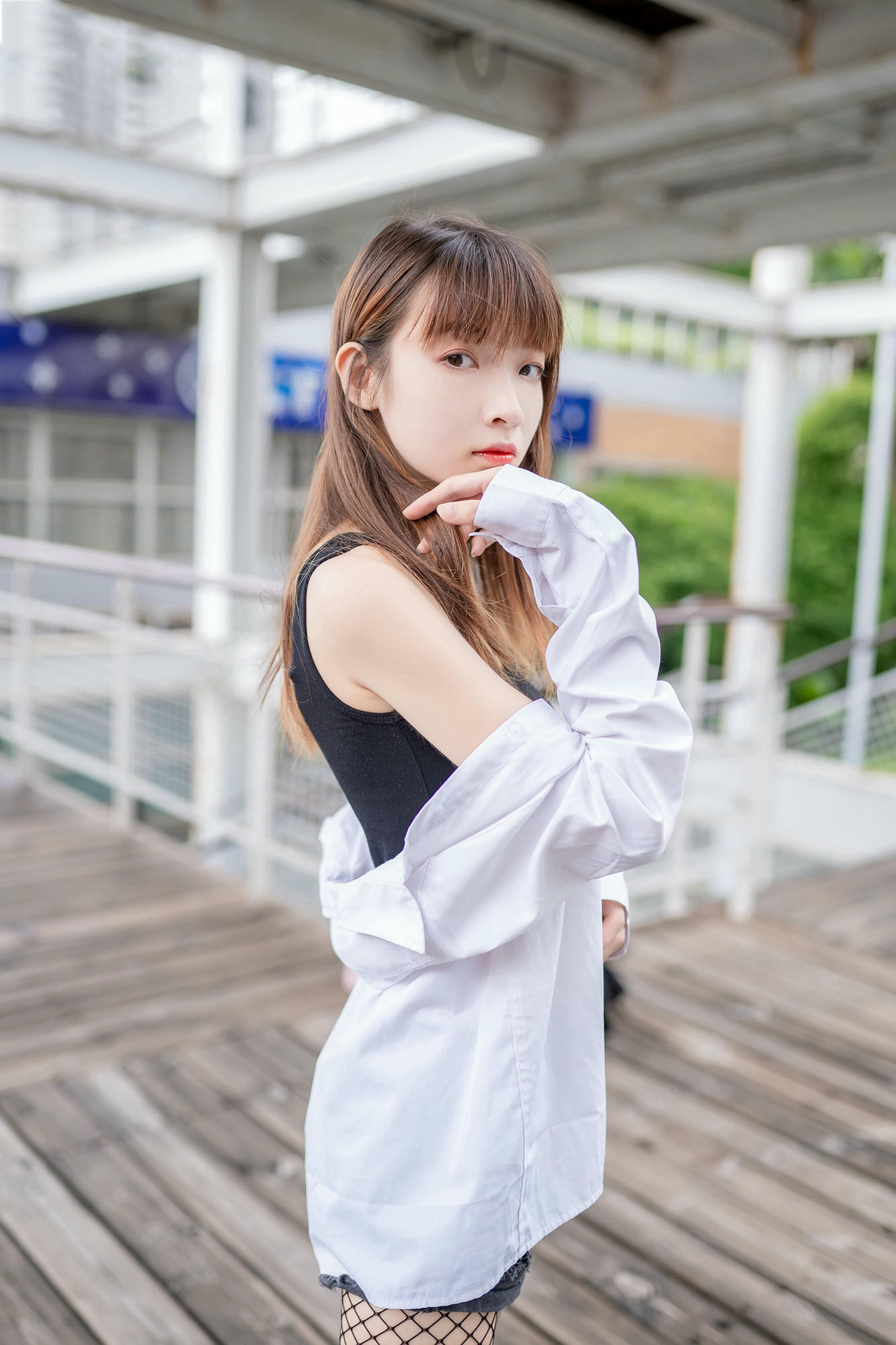 [喵糖映画] VOL.422 网袜少女[50P／280MB]_第1集