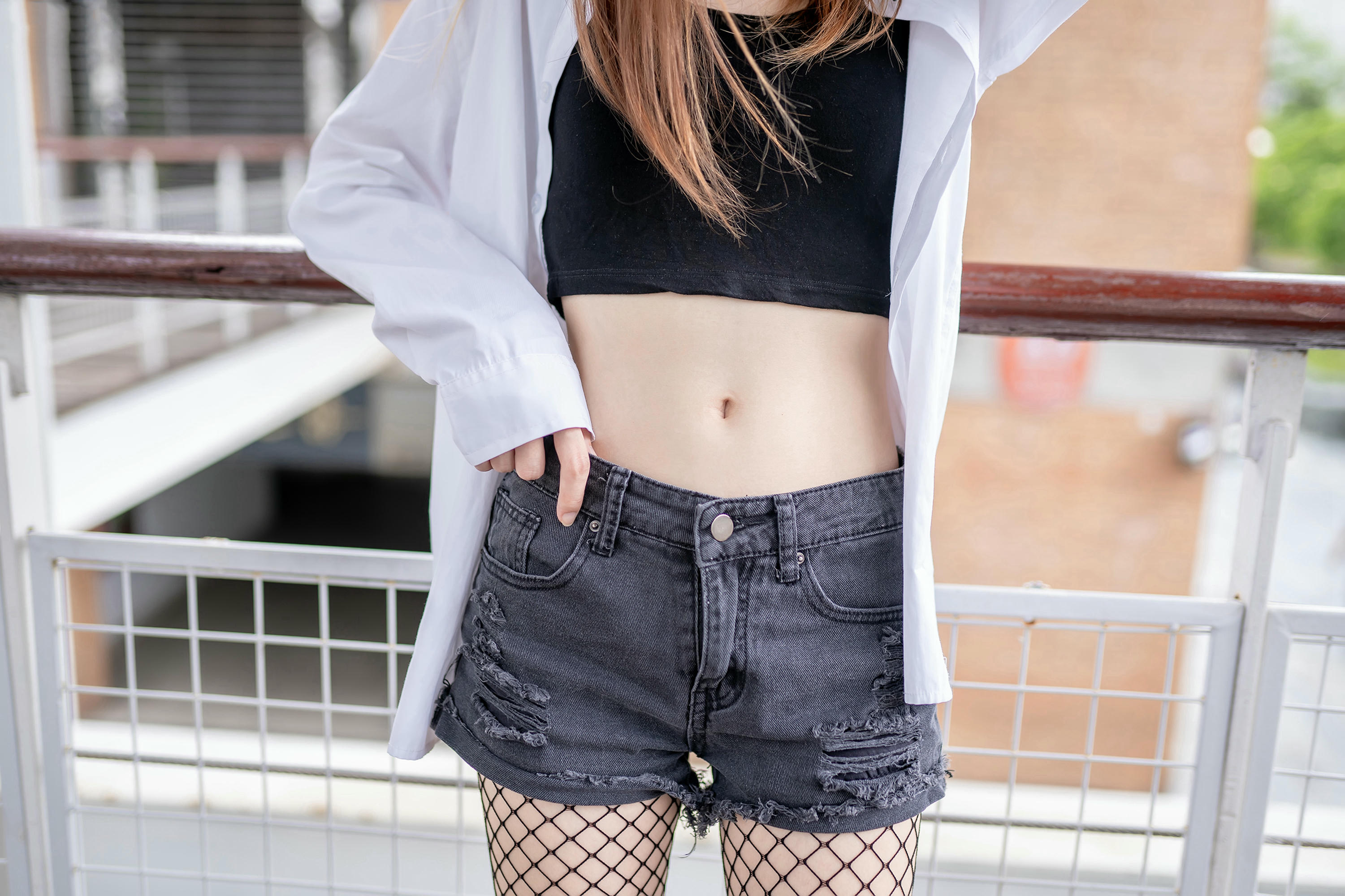 [喵糖映画] VOL.422 网袜少女[50P／280MB]_第1集