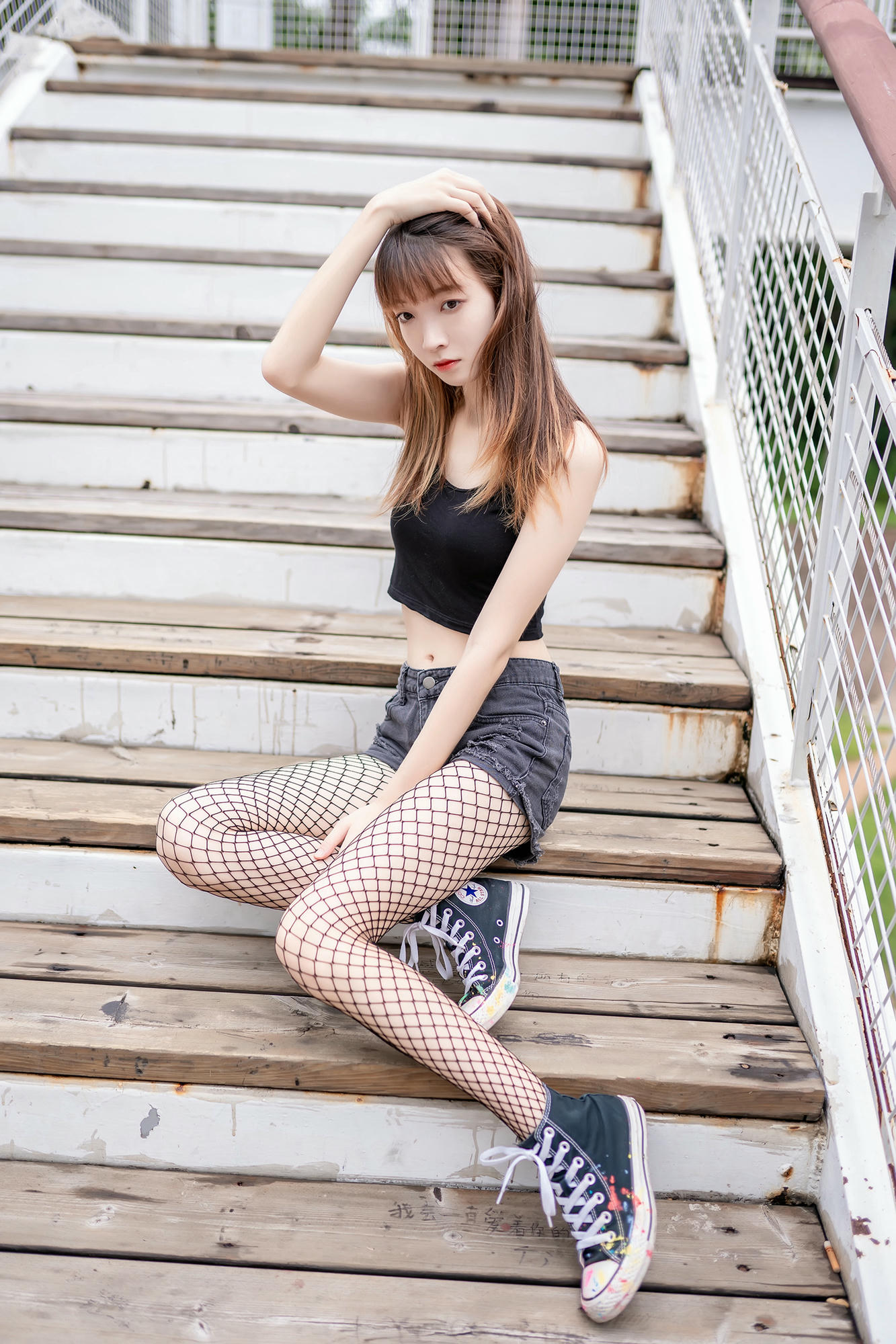 [喵糖映画] VOL.422 网袜少女[50P／280MB]_第1集