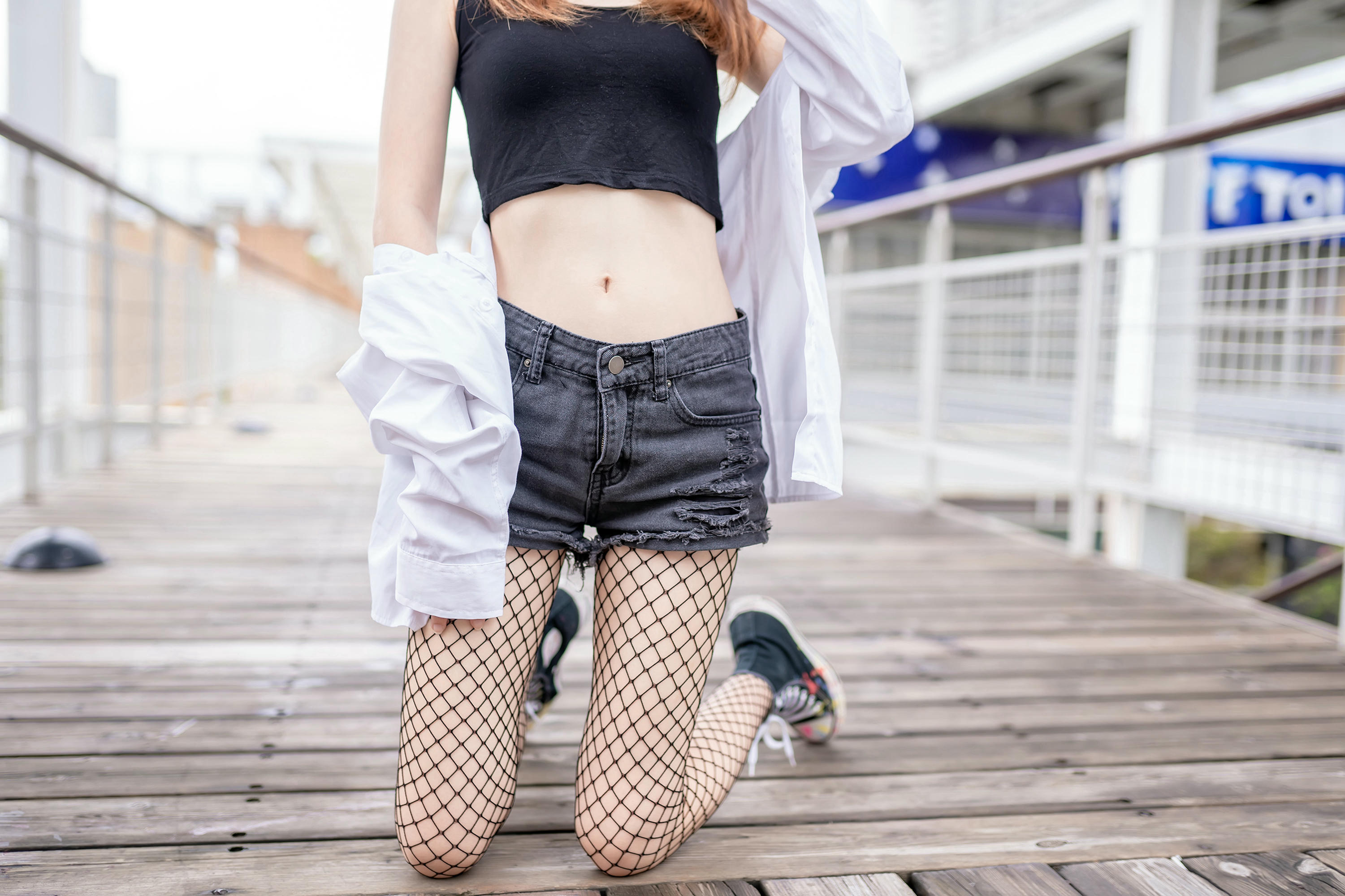 [喵糖映画] VOL.422 网袜少女[50P／280MB]_第2集