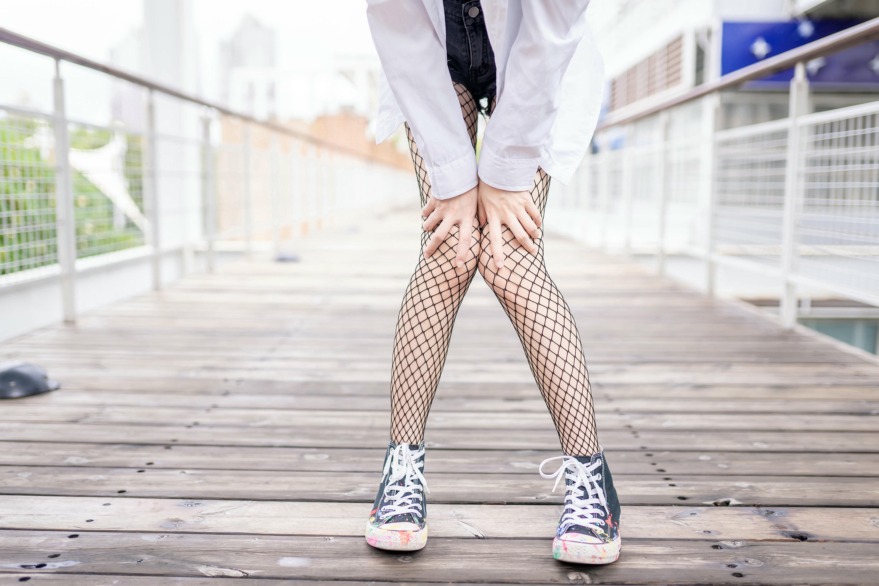 [喵糖映画] VOL.422 网袜少女[50P／280MB]_第2集