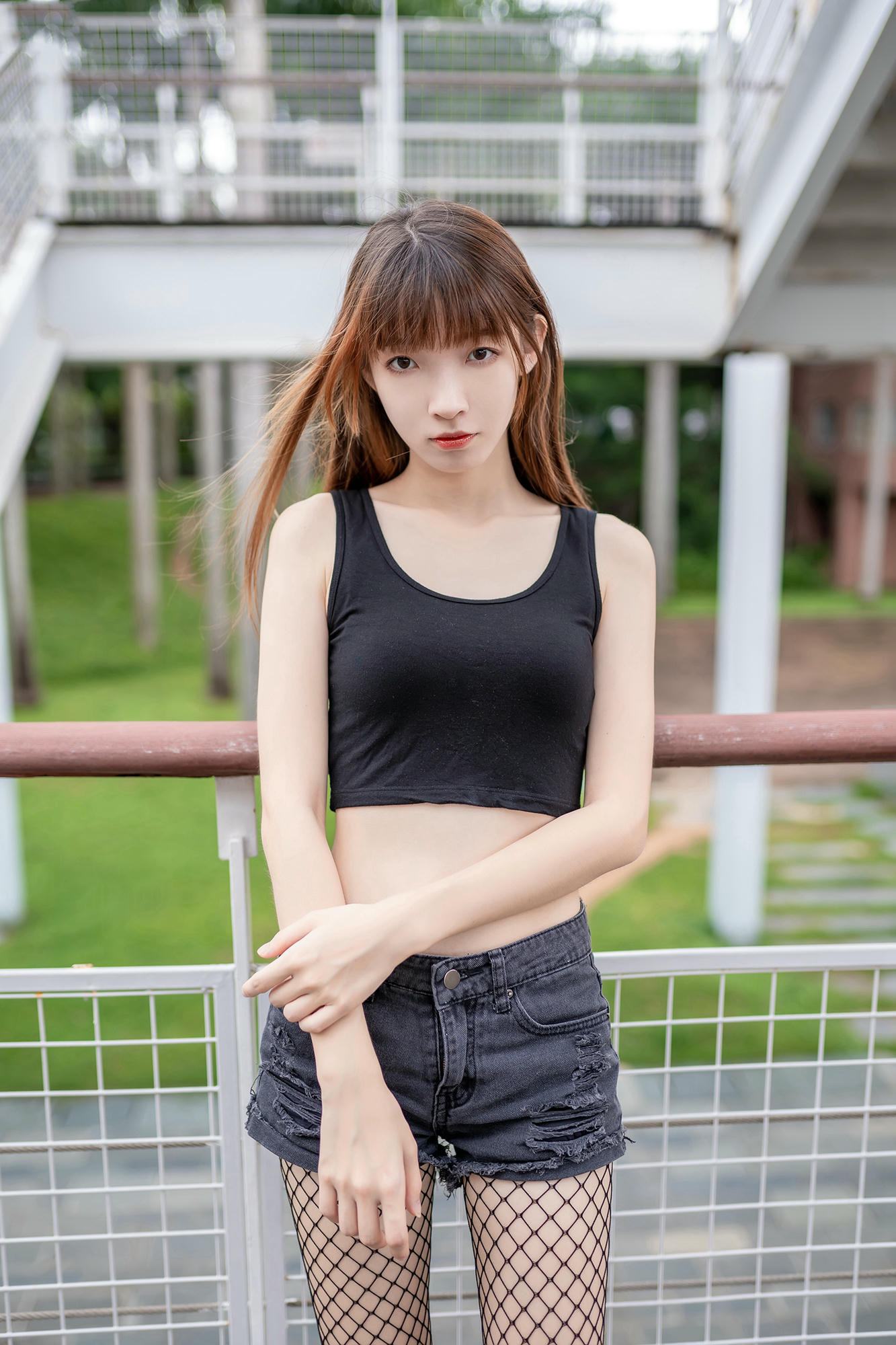 [喵糖映画] VOL.422 网袜少女[50P／280MB]_第3集