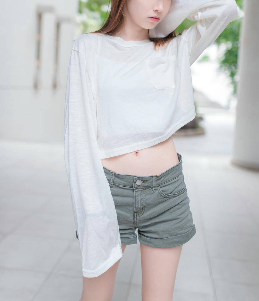 [喵糖映画] VOL.424 夏日短裤[40P／80.4MB]_第1集