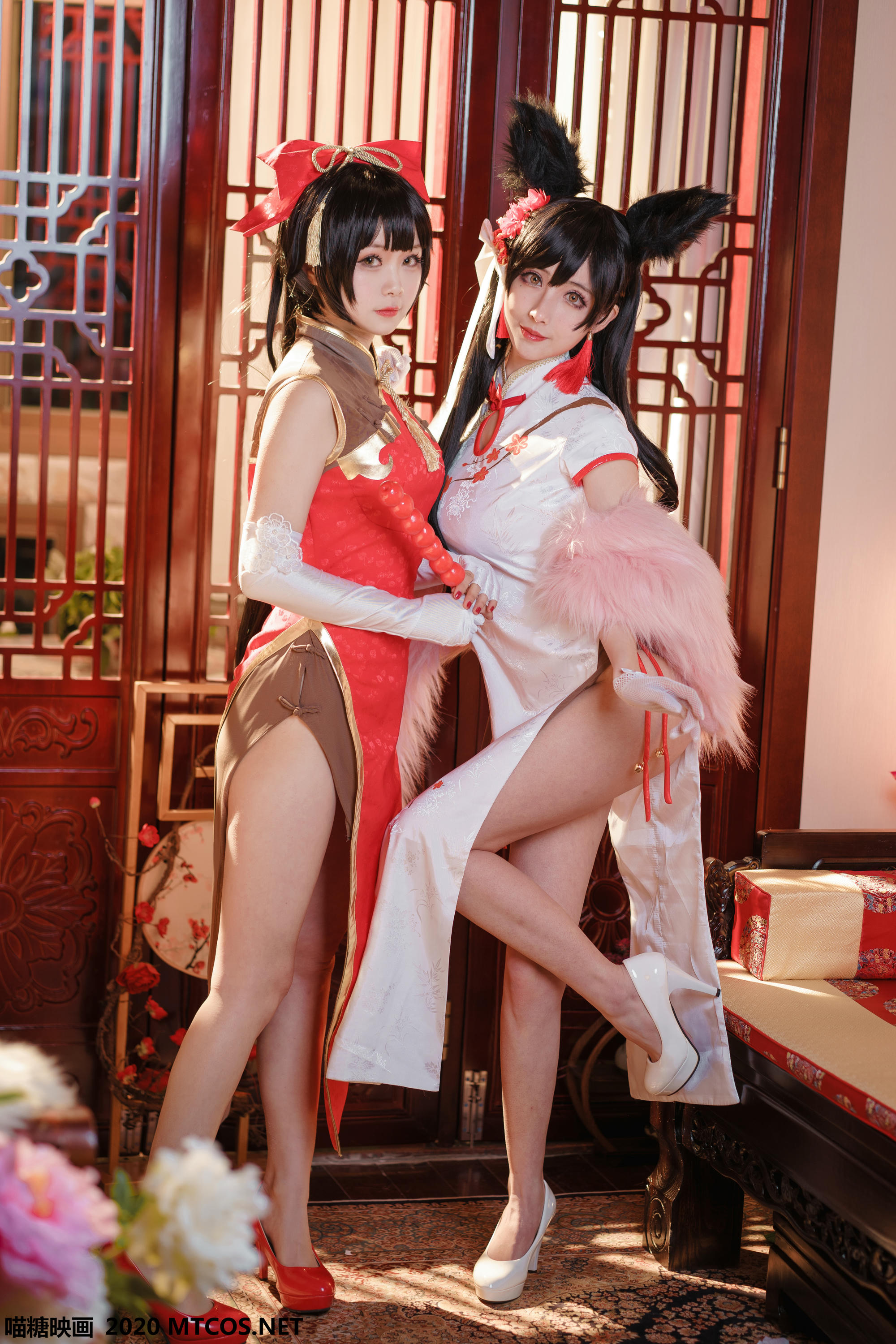 [喵糖映画] HML.005 爱宕旗袍[20P／332MB]_第1集