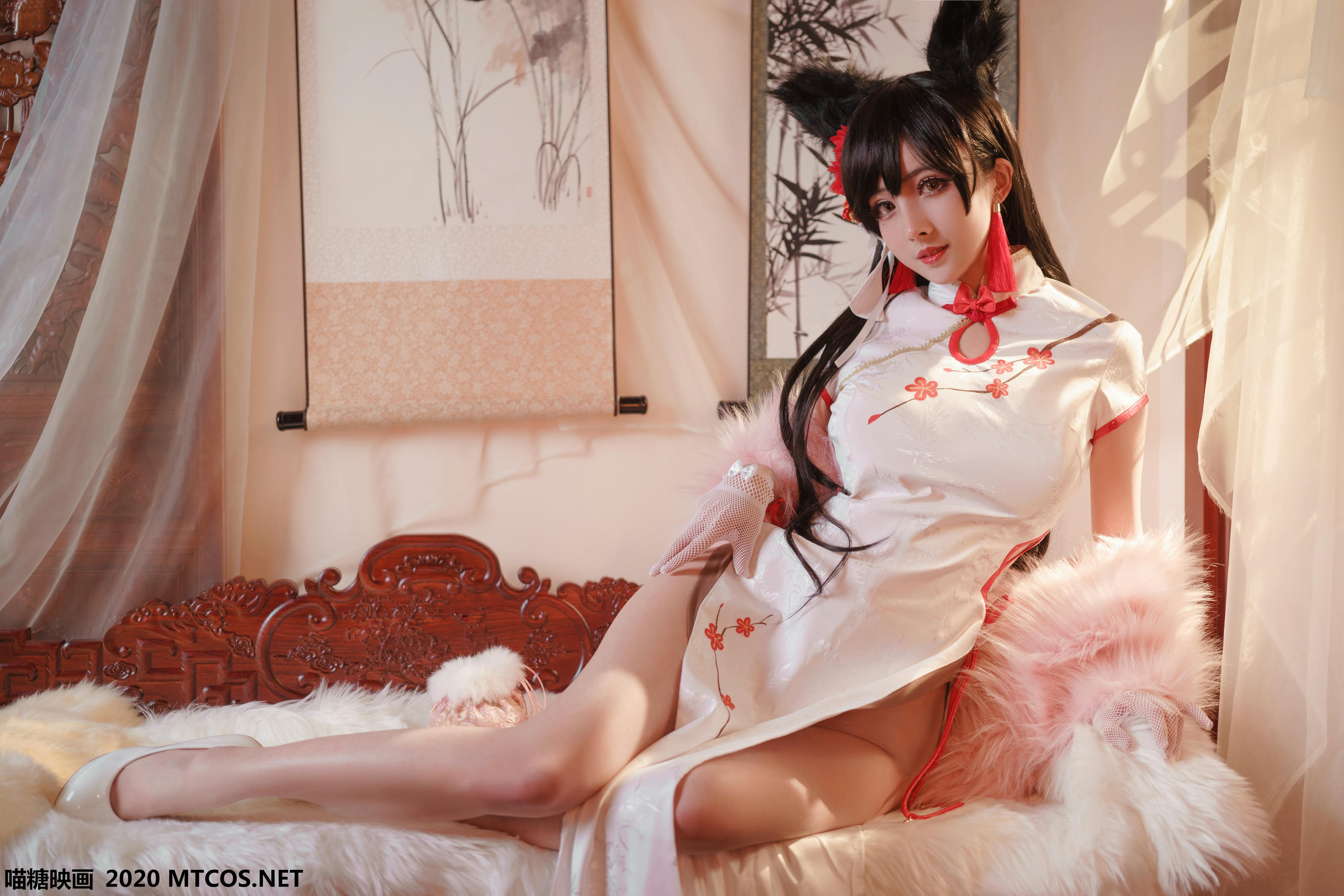 [喵糖映画] HML.005 爱宕旗袍[20P／332MB]_第1集