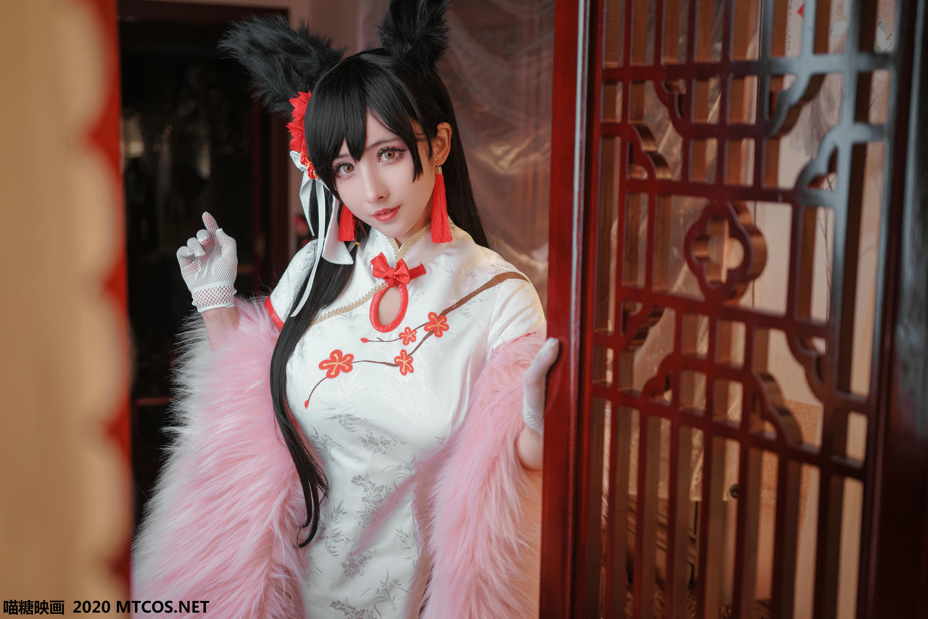 [喵糖映画] HML.005 爱宕旗袍[20P／332MB]_第1集