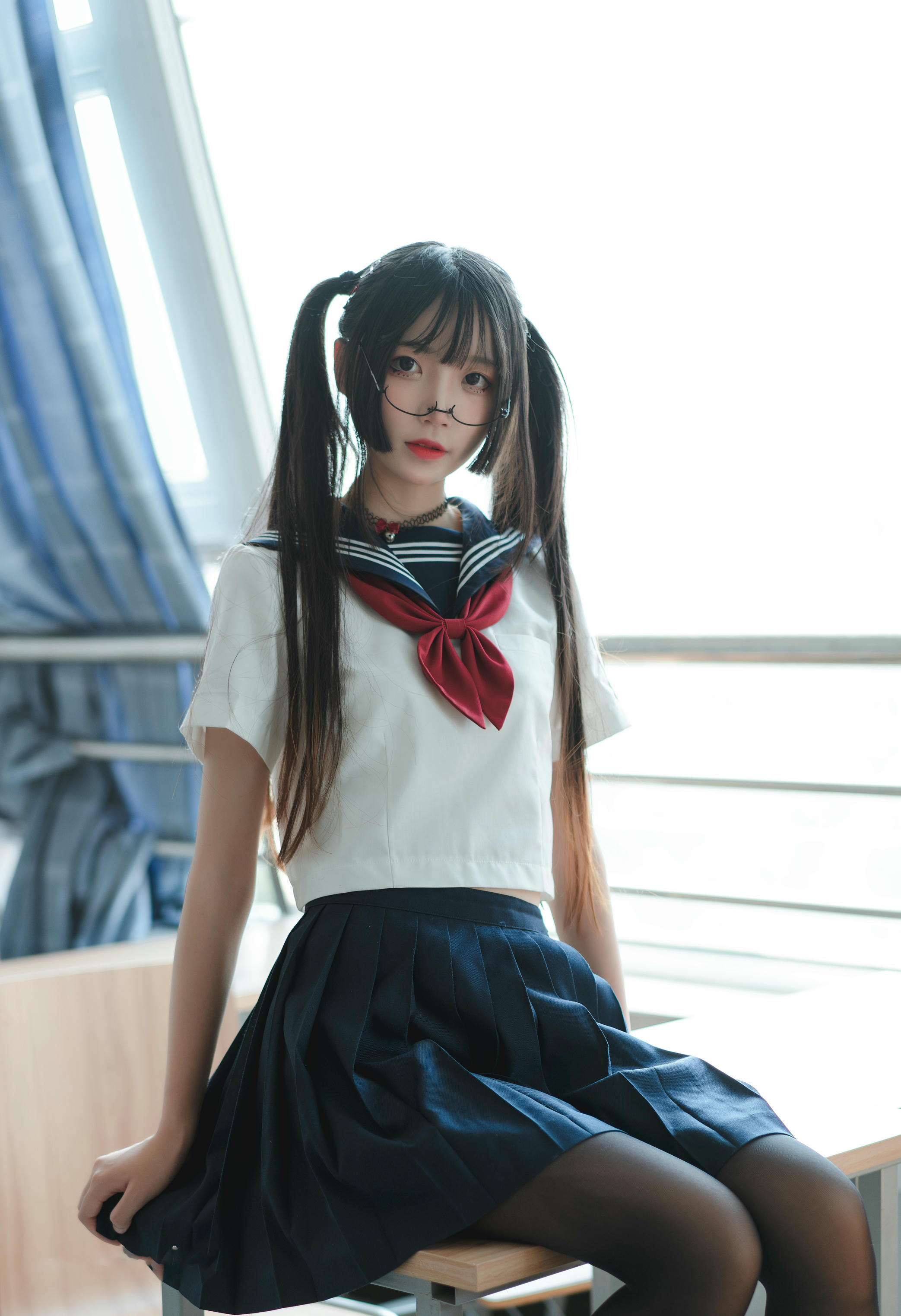 [喵糖映画] JKL.022 教室JK制服[39P／680MB]_第1集