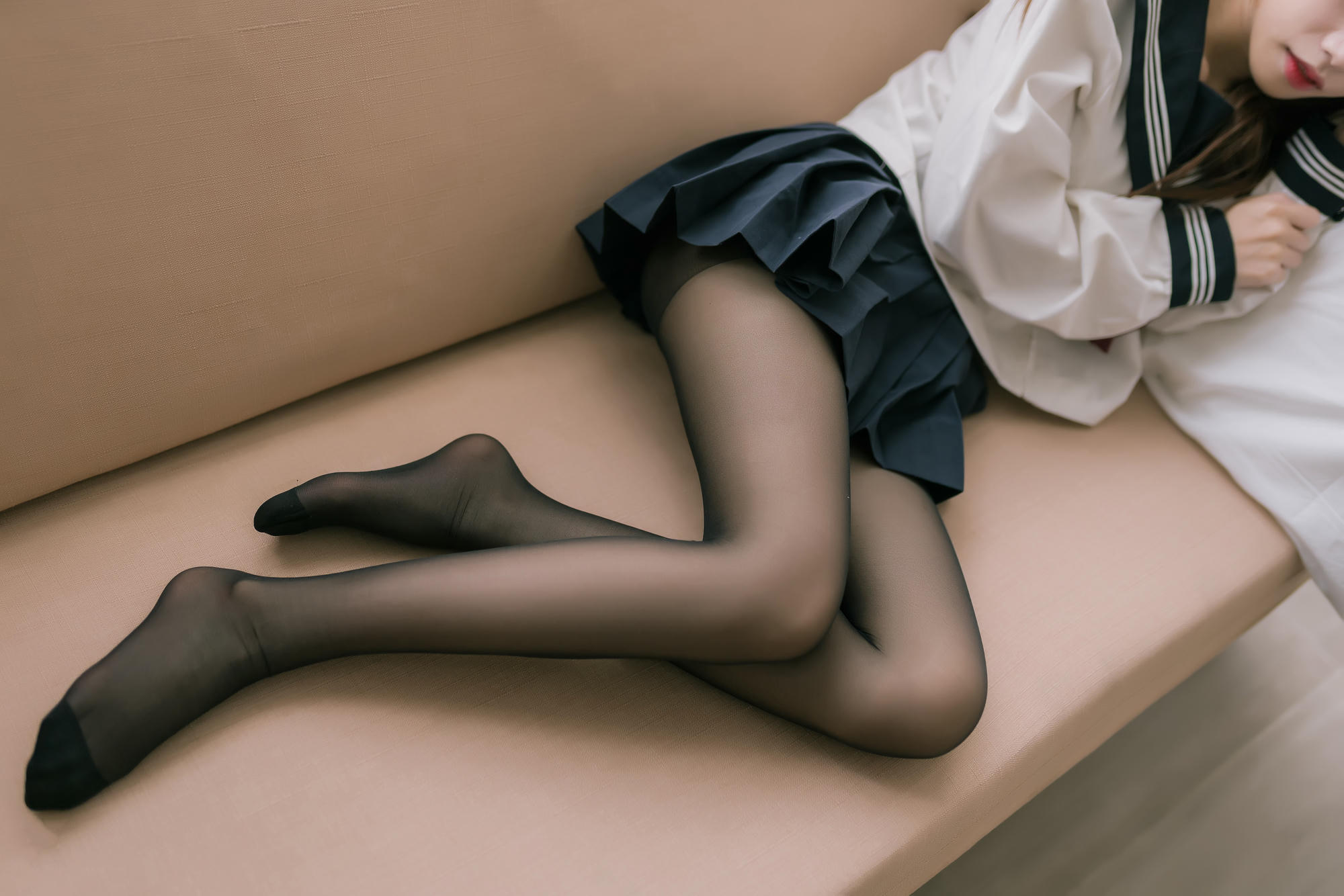 [喵糖映画] JKL.023 双马尾JK制服[40P／188MB]_第2集