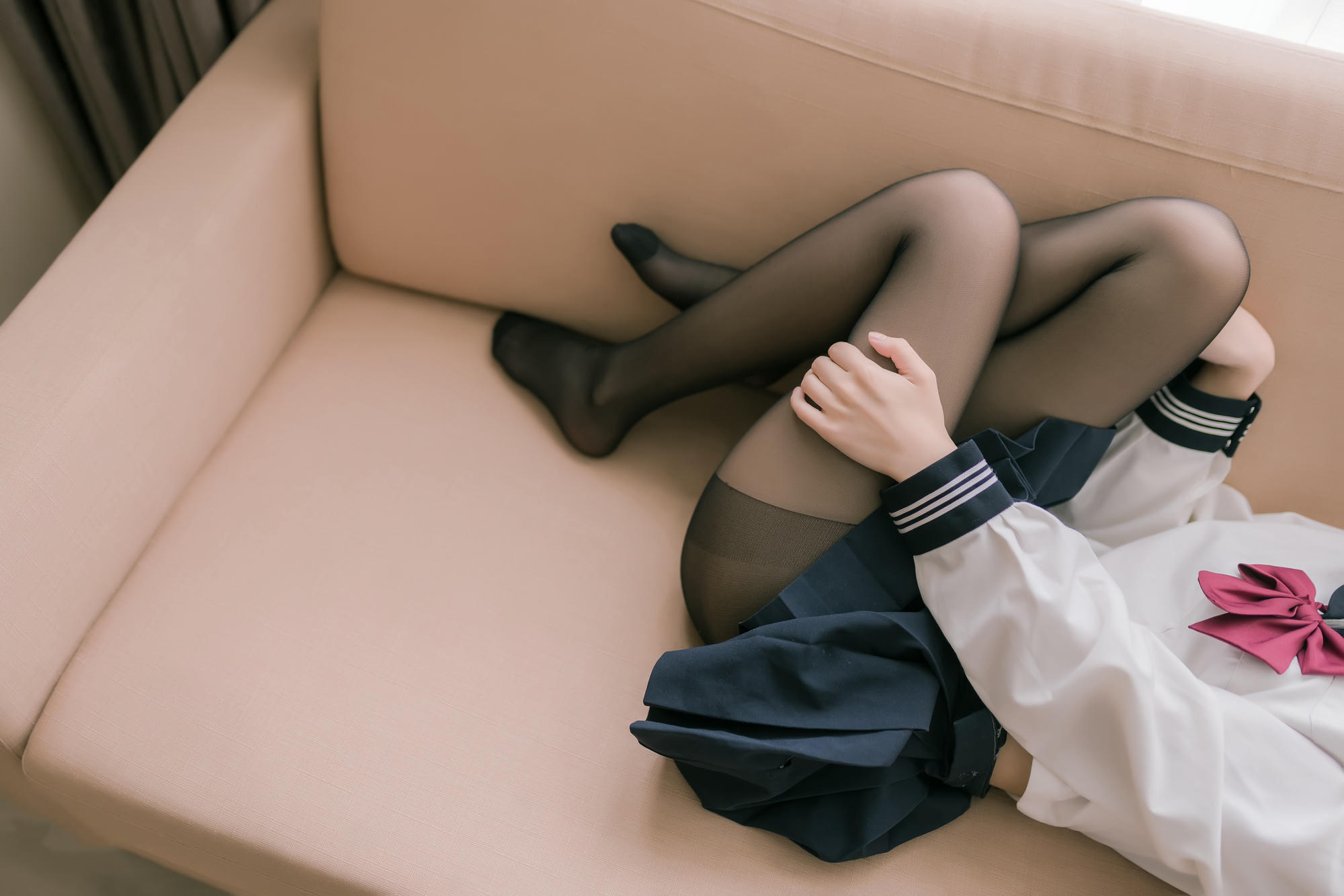 [喵糖映画] JKL.023 双马尾JK制服[40P／188MB]_第2集