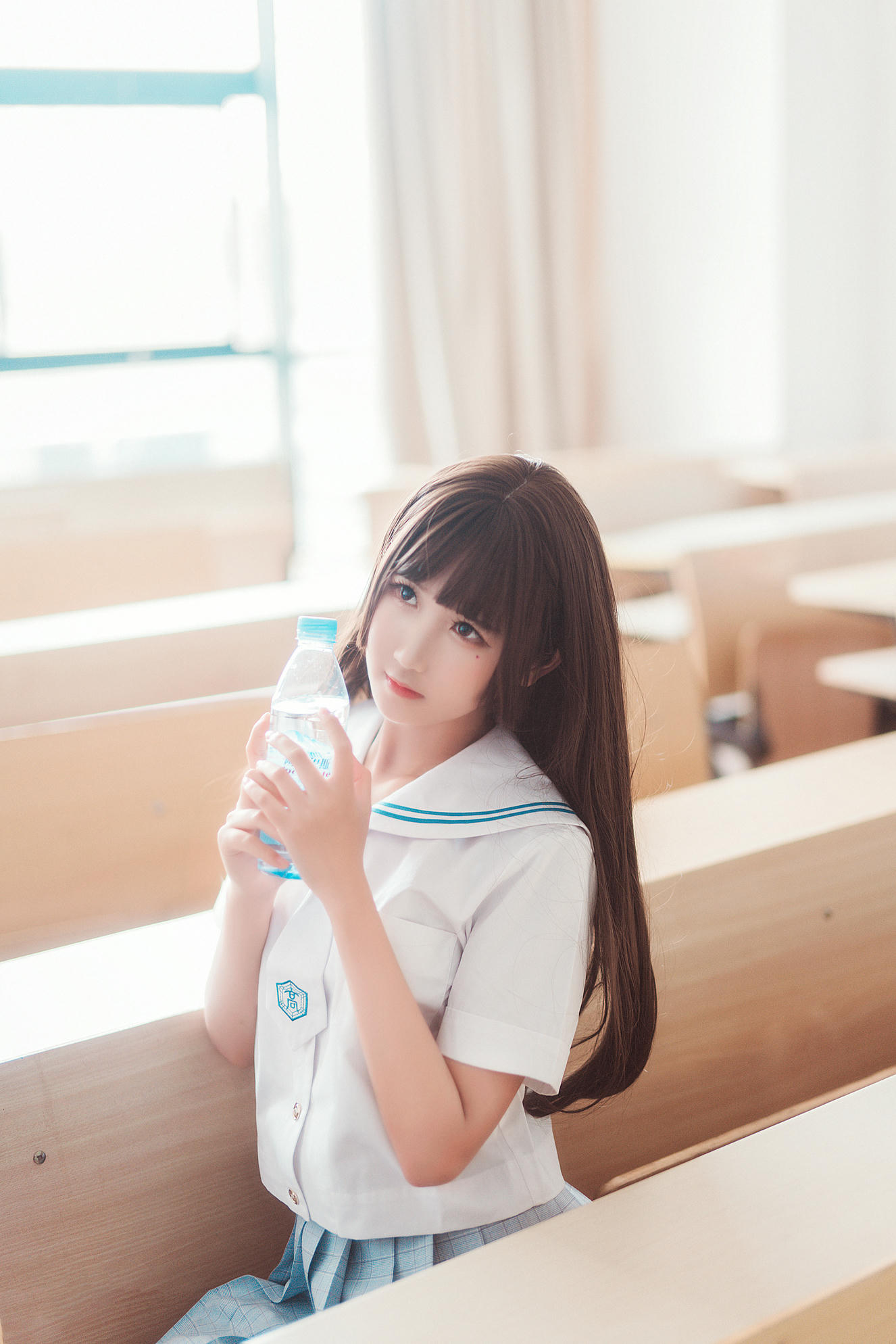 [喵糖映画]VOL.430 教室JK[32P／319MB]_第1集