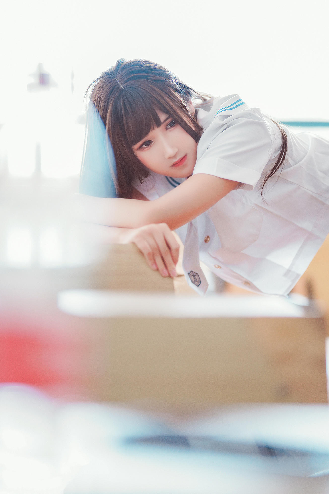 [喵糖映画]VOL.430 教室JK[32P／319MB]_第2集