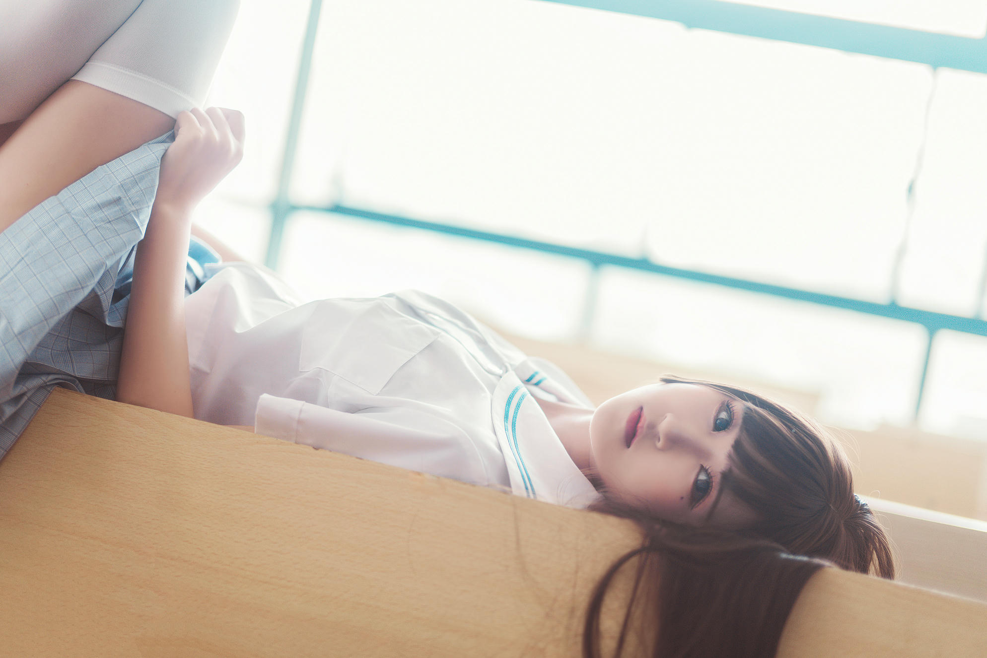 [喵糖映画]VOL.430 教室JK[32P／319MB]_第1集