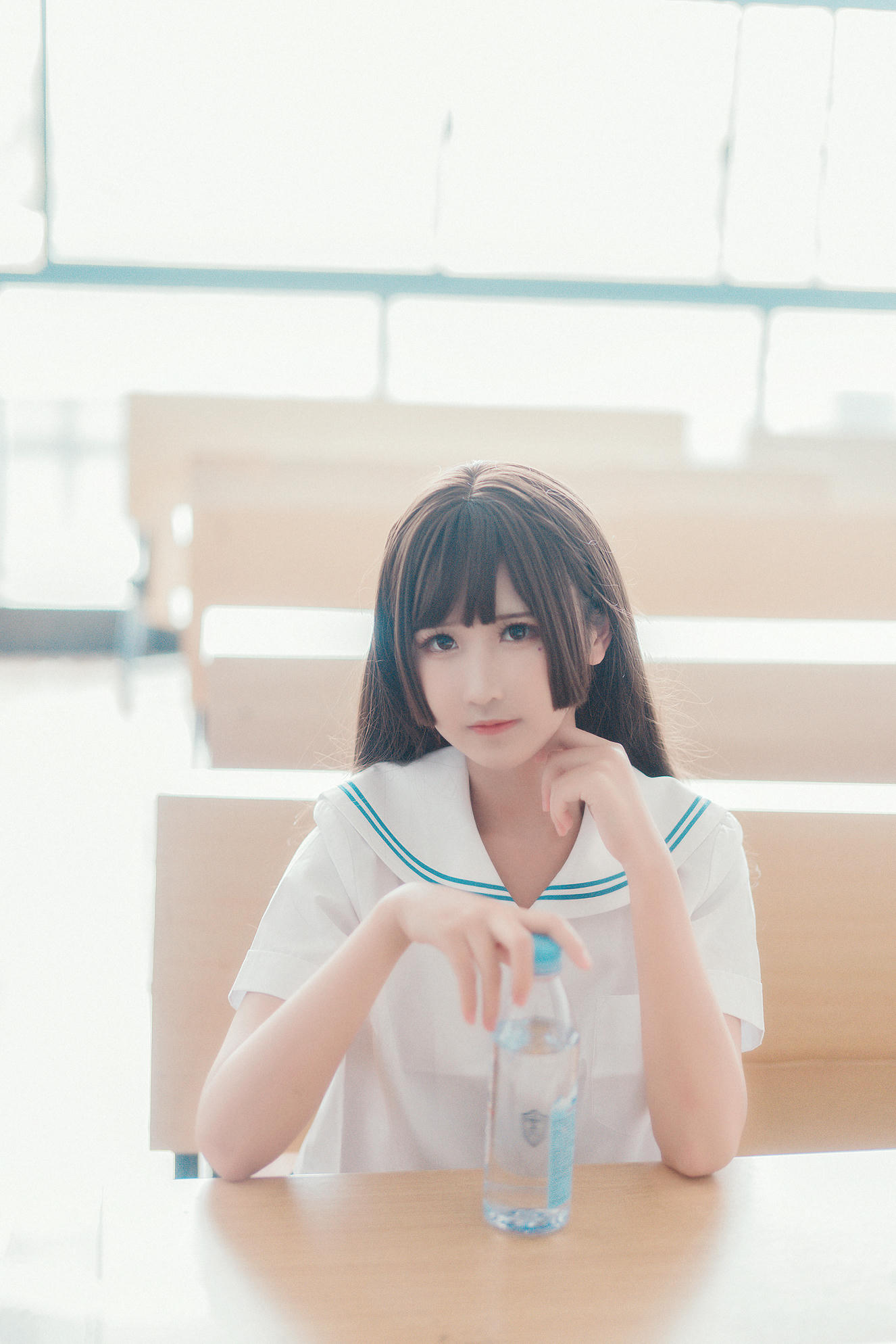 [喵糖映画]VOL.430 教室JK[32P／319MB]_第1集