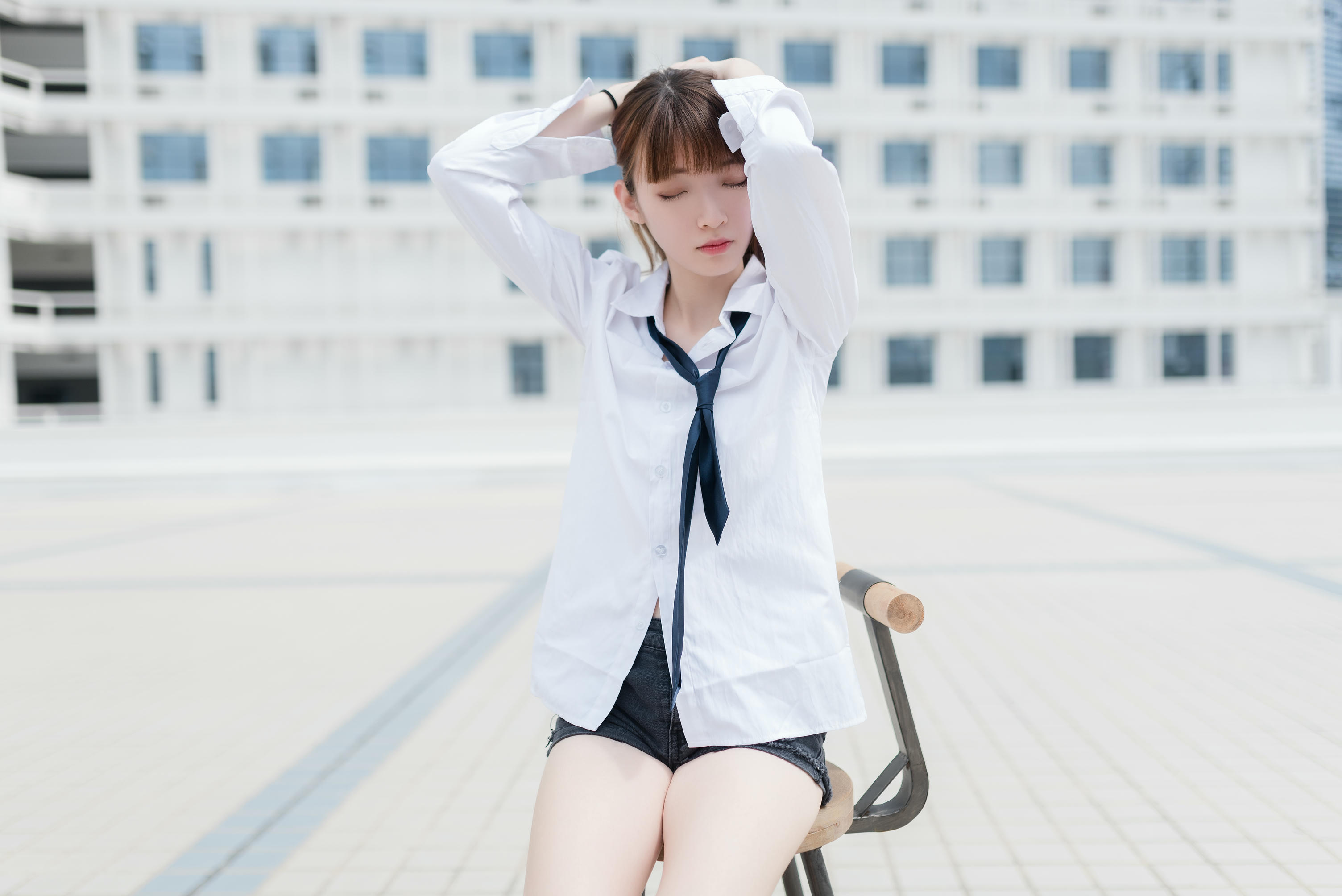 [喵糖映画]VOL.432 男友的白衬衫[47P／236MB]_第3集