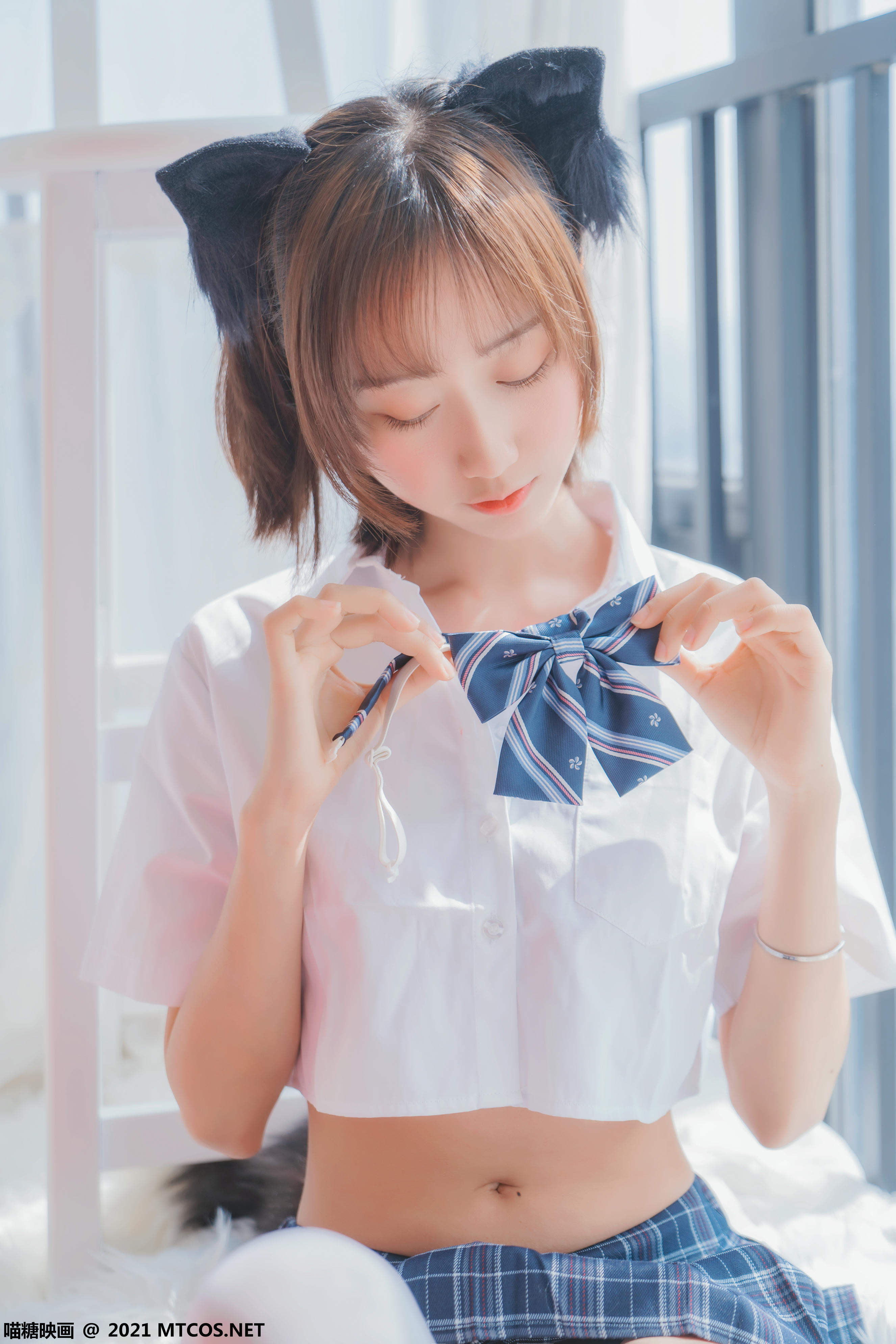 [喵糖映画]VOL.436 猫儿少女[33P／706MB]_第1集