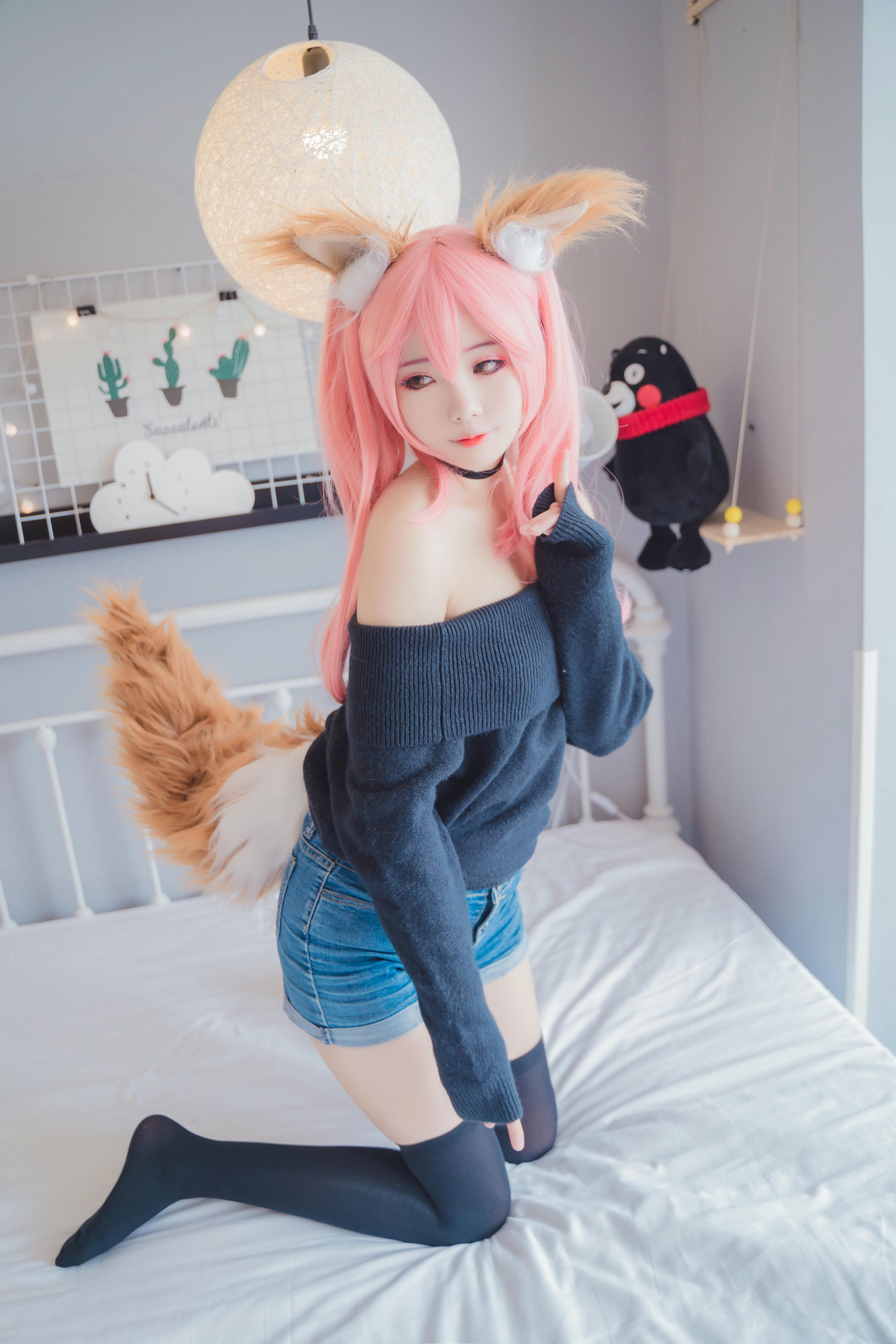 [喵糖映画]VOL.438 狐狸小玉[36P／334MB]_第1集