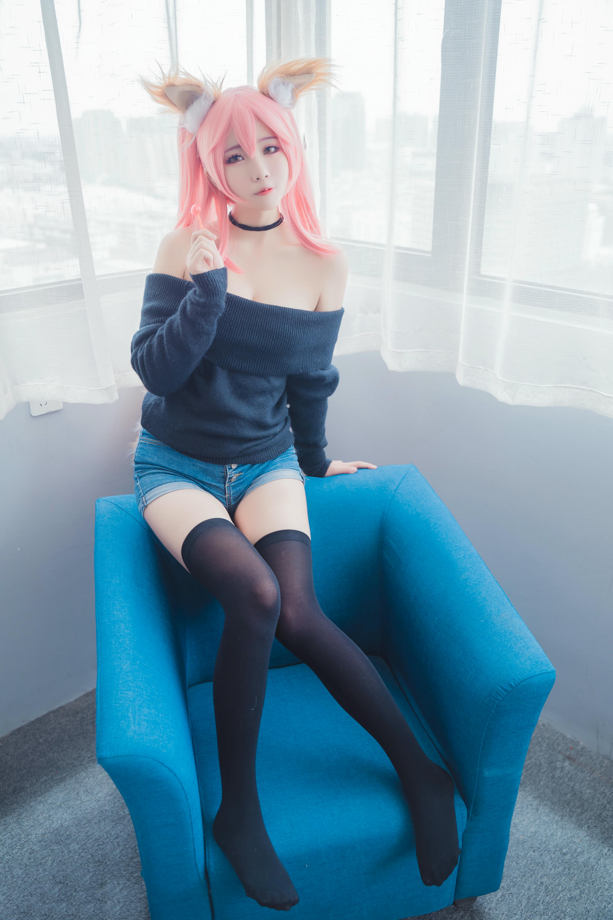 [喵糖映画]VOL.438 狐狸小玉[36P／334MB]_第2集