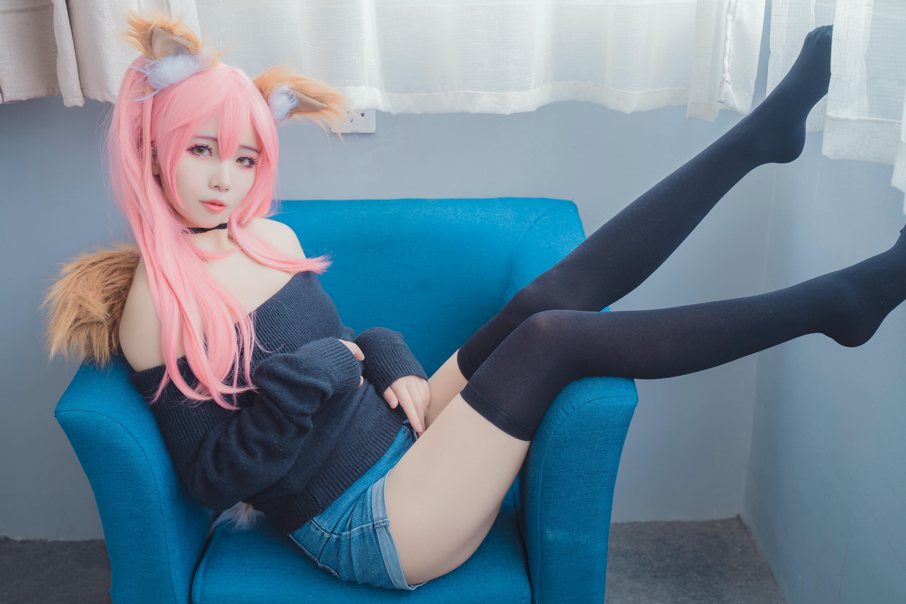 [喵糖映画]VOL.438 狐狸小玉[36P／334MB]_第2集