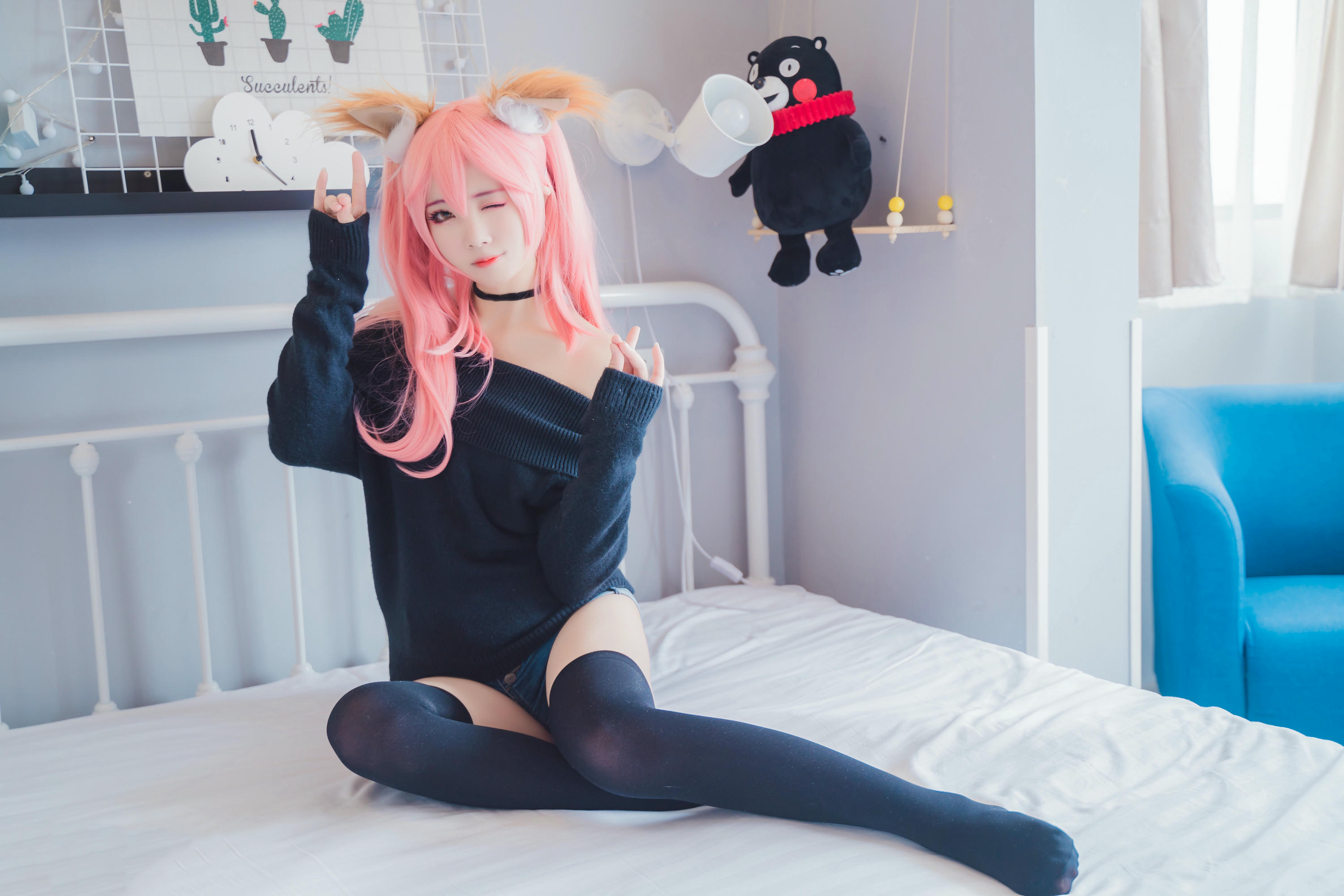 [喵糖映画]VOL.438 狐狸小玉[36P／334MB]_第1集