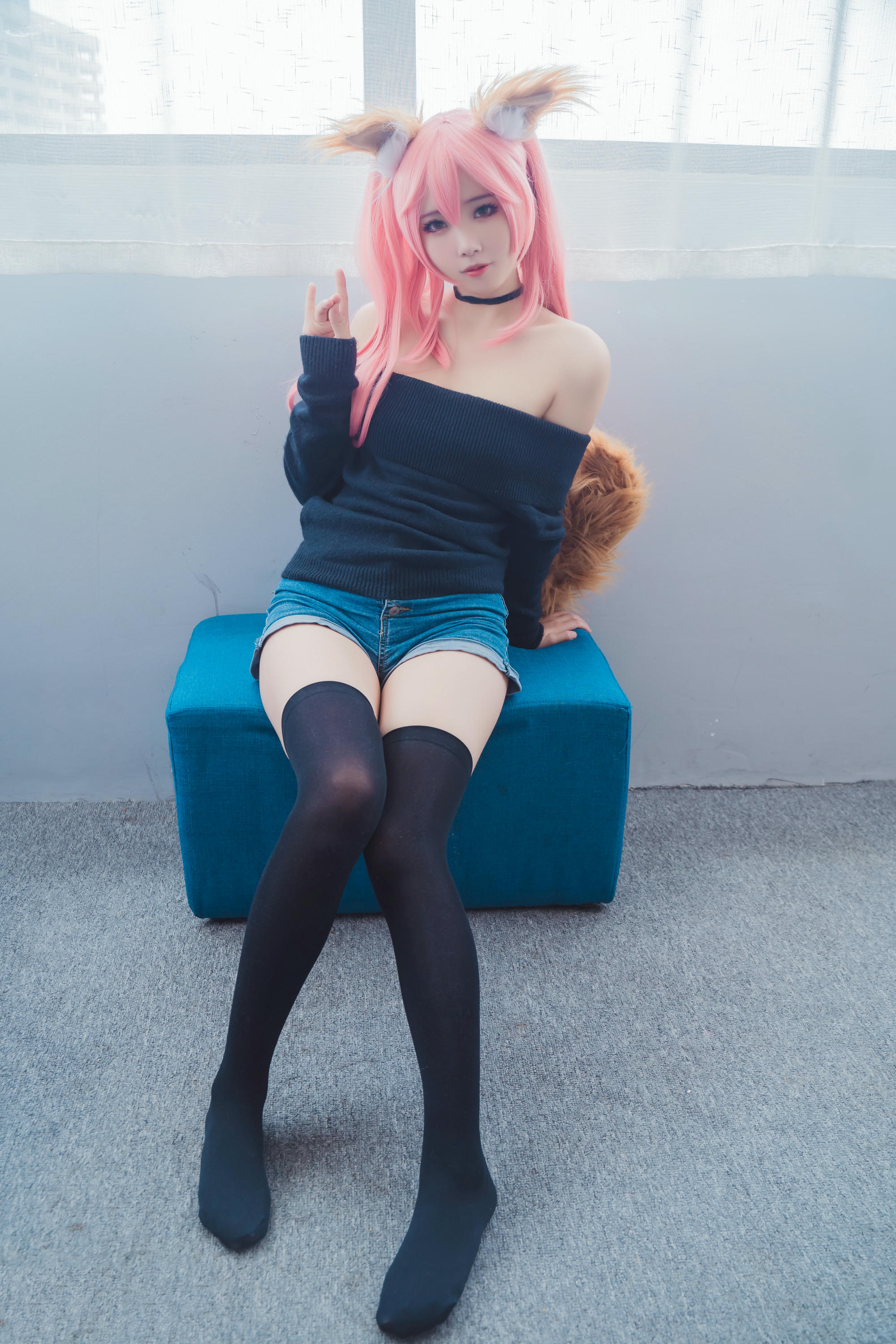 [喵糖映画]VOL.438 狐狸小玉[36P／334MB]_第2集