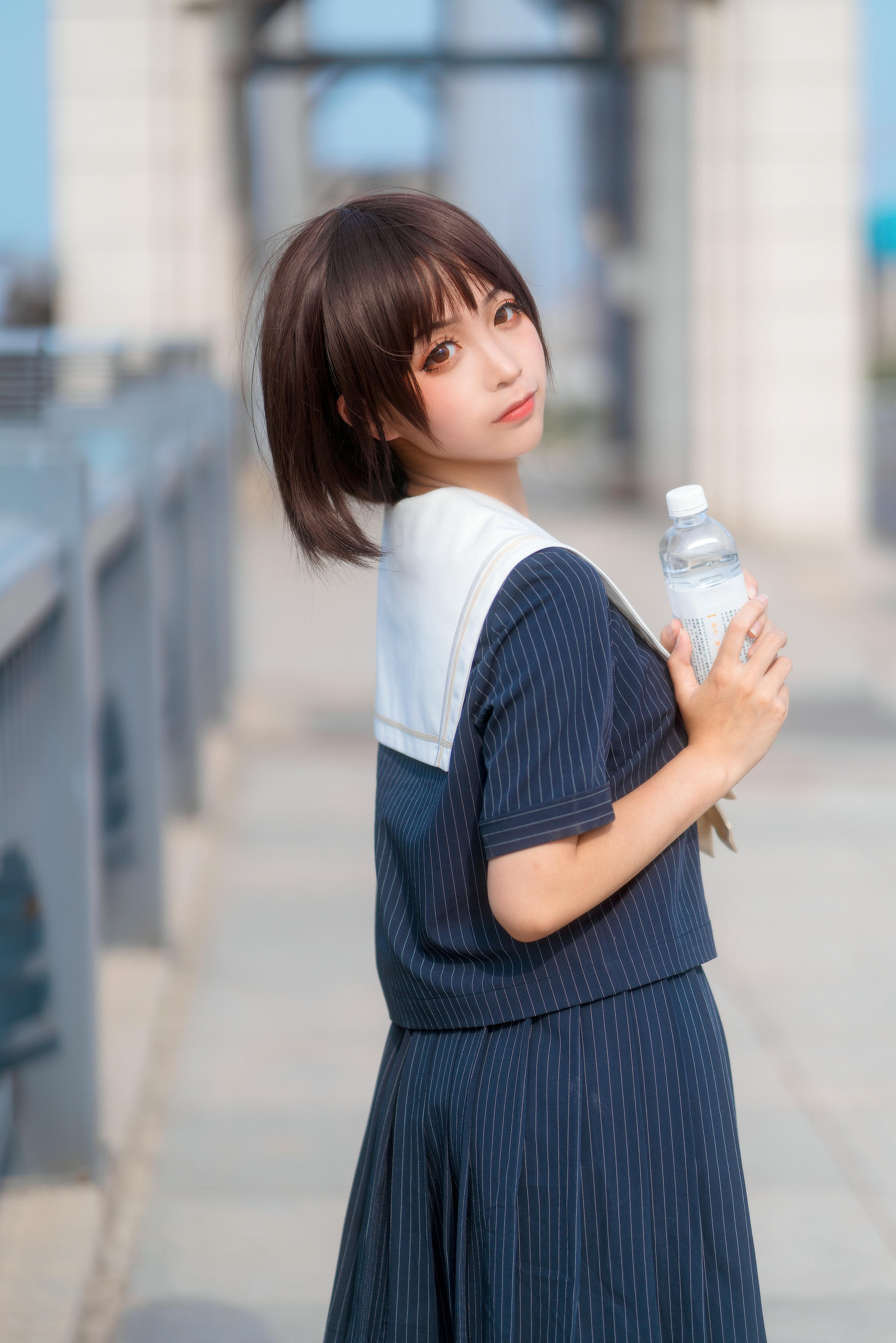 [喵糖映画] JKL.024 深蓝JK制服[40P／598MB]_第1集