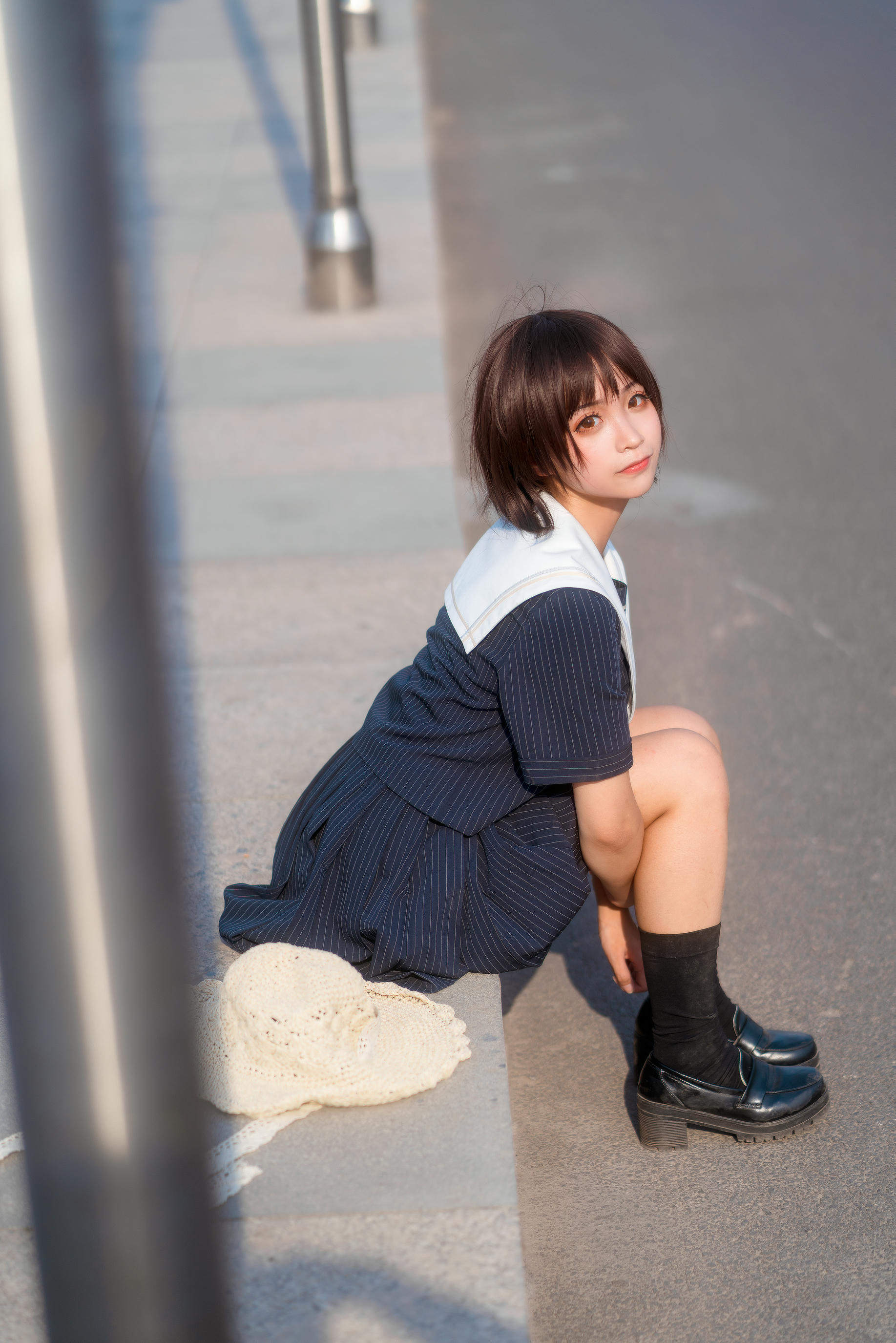 [喵糖映画] JKL.024 深蓝JK制服[40P／598MB]_第2集