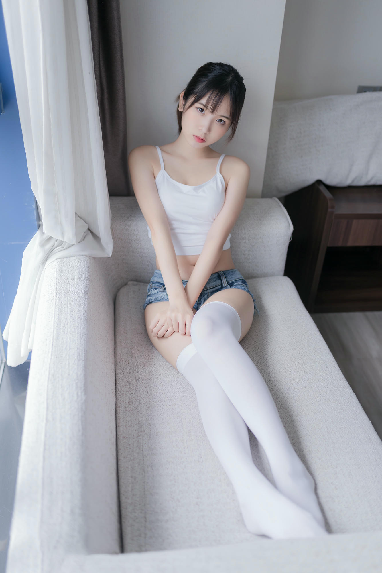 [喵糖映画]VOL.442 吊带热裤[36P／124MB]_第1集