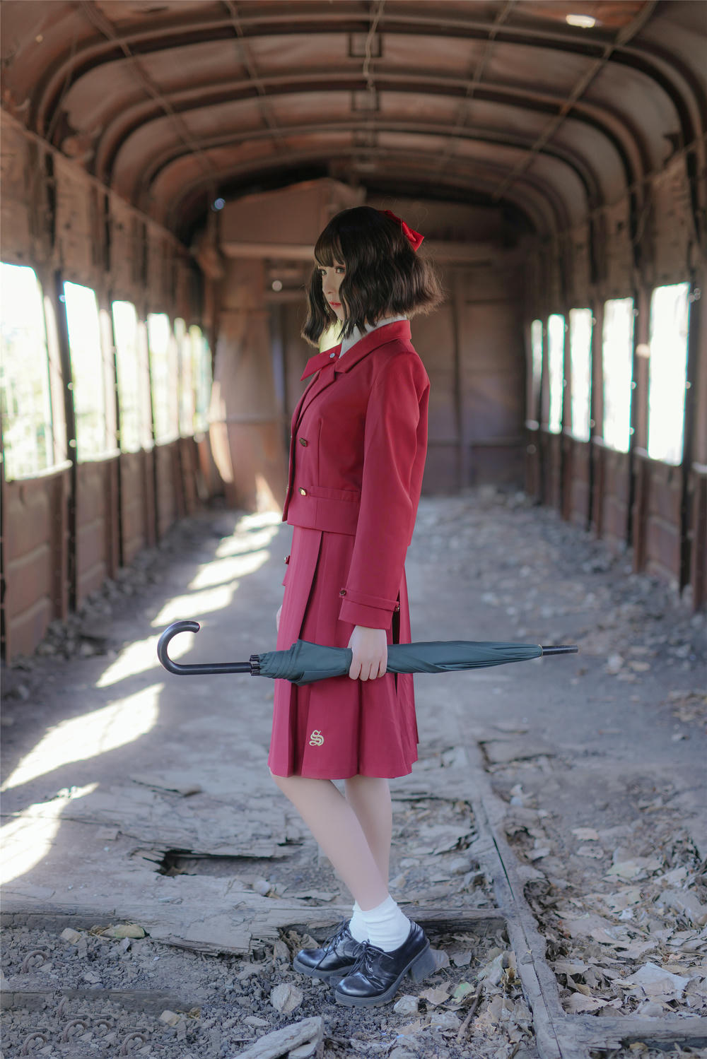 [喵糖映画]VOL.444 红色JK裙[39P／107MB]_第1集