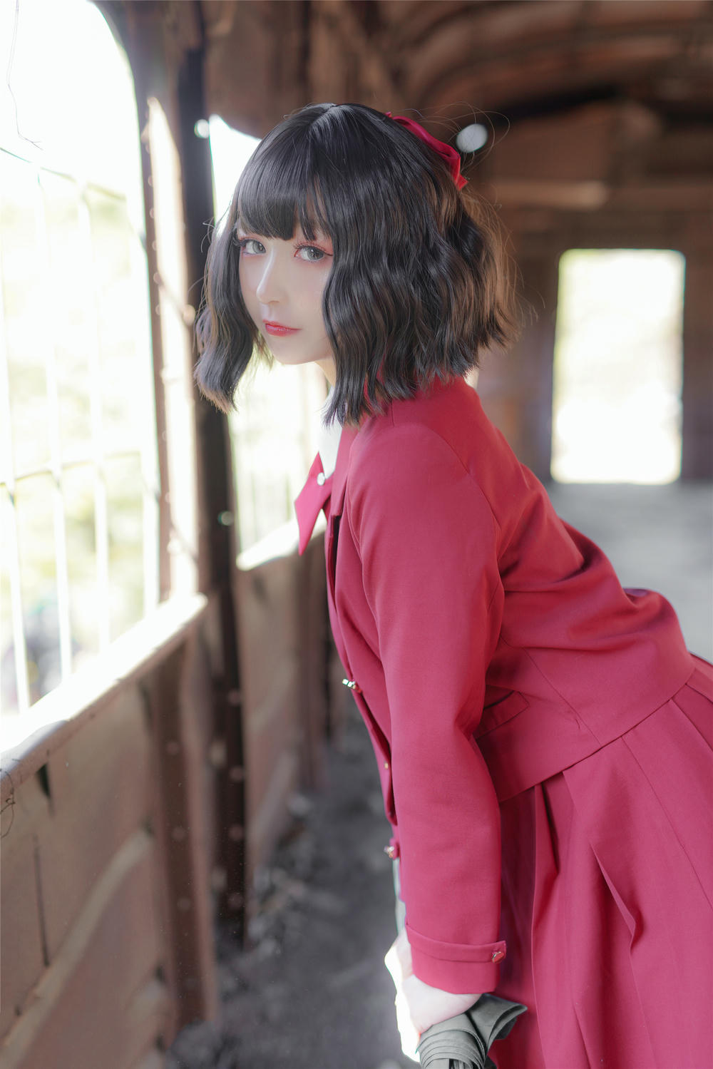 [喵糖映画]VOL.444 红色JK裙[39P／107MB]_第1集