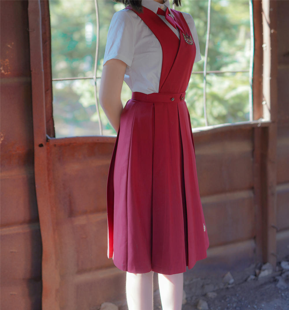 [喵糖映画]VOL.444 红色JK裙[39P／107MB]_第2集