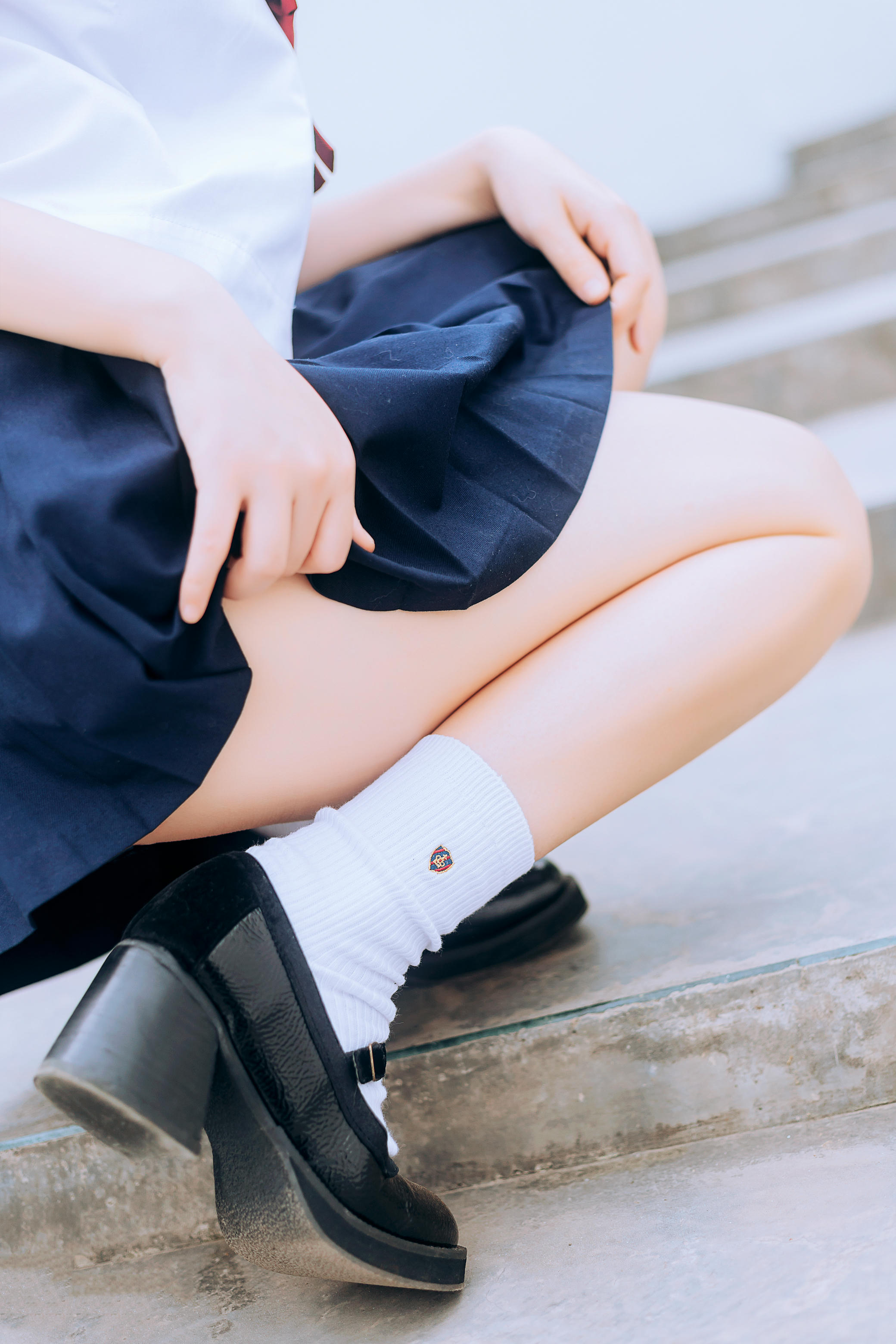 [喵糖映画]VOL.446 绿意JK[36P／546MB]_第1集