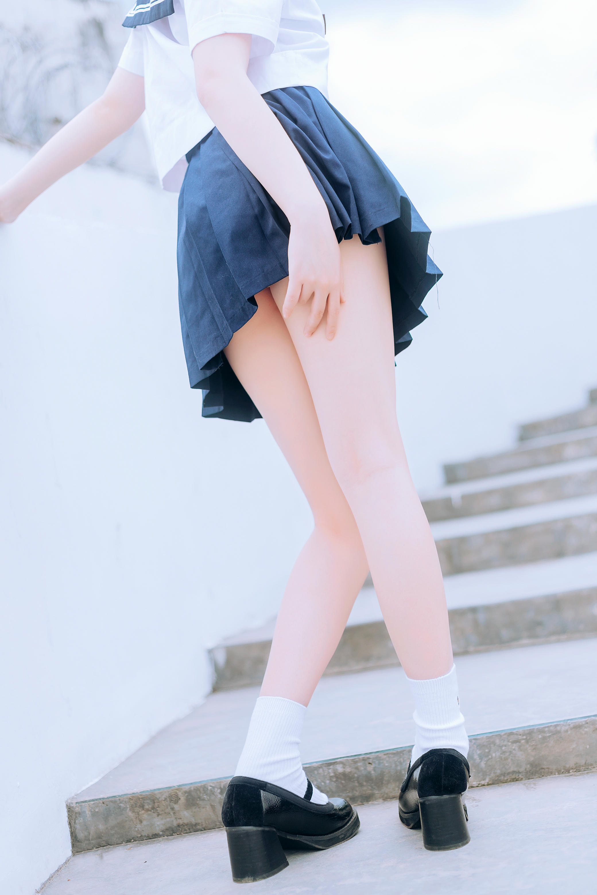 [喵糖映画]VOL.446 绿意JK[36P／546MB]_第2集