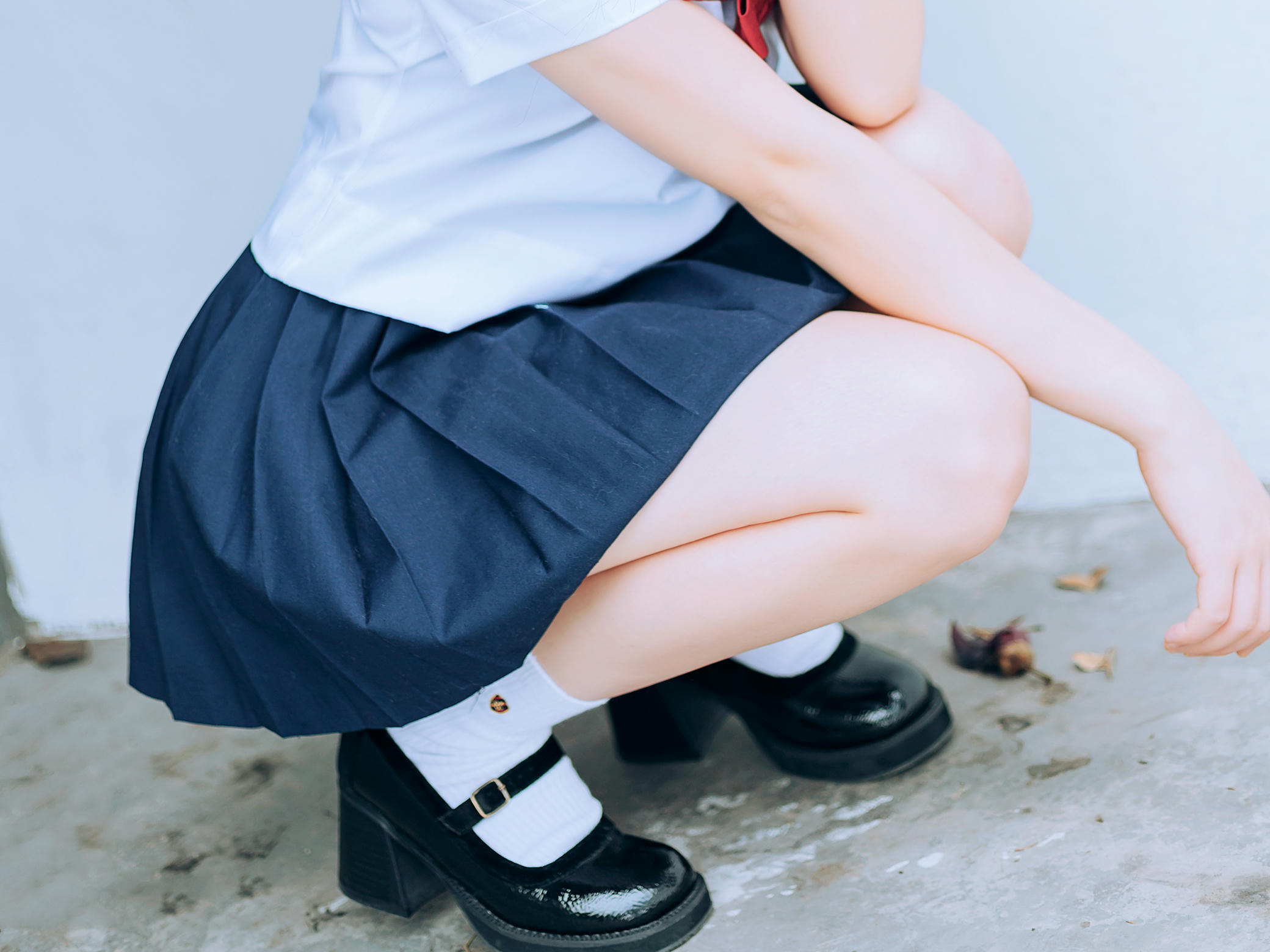 [喵糖映画]VOL.446 绿意JK[36P／546MB]_第1集