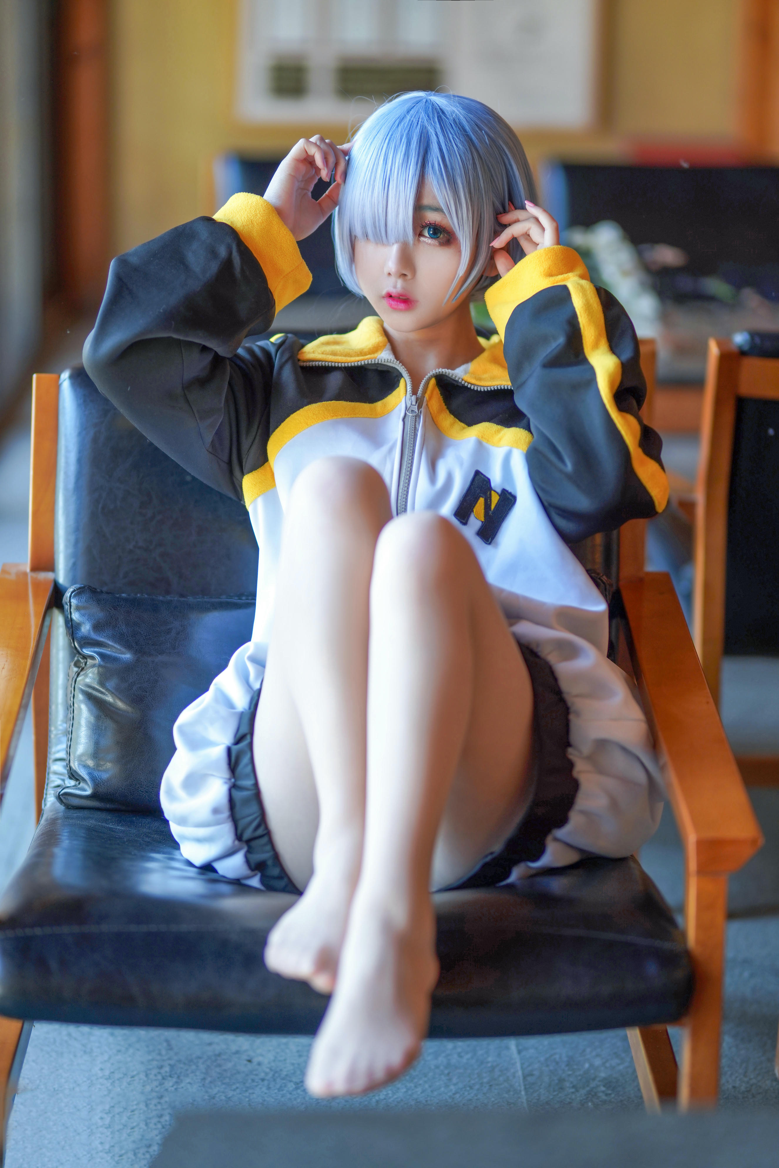 [喵糖映画]VOL.449 雷姆蓝发[23P／389MB]_第1集