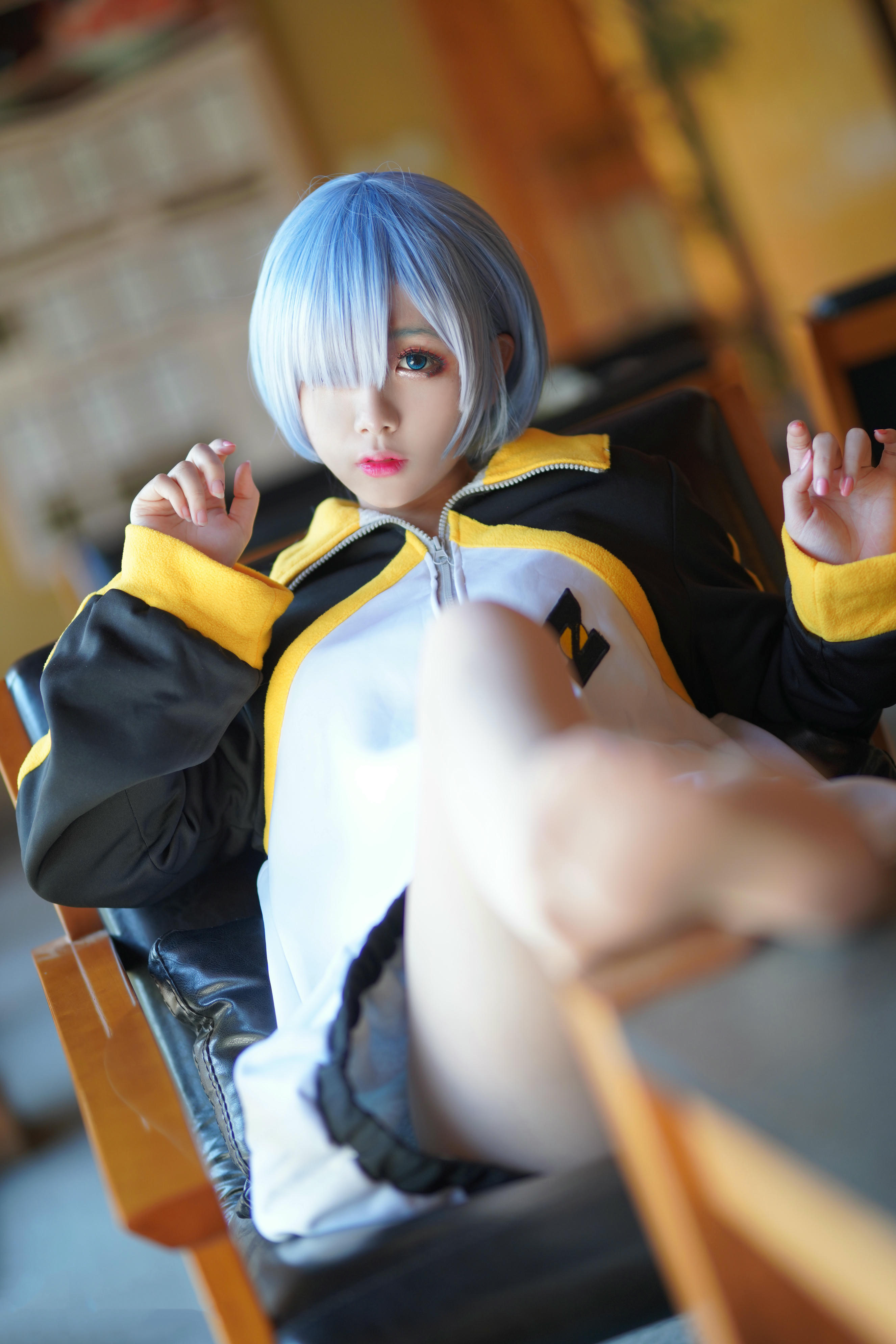 [喵糖映画]VOL.449 雷姆蓝发[23P／389MB]_第1集