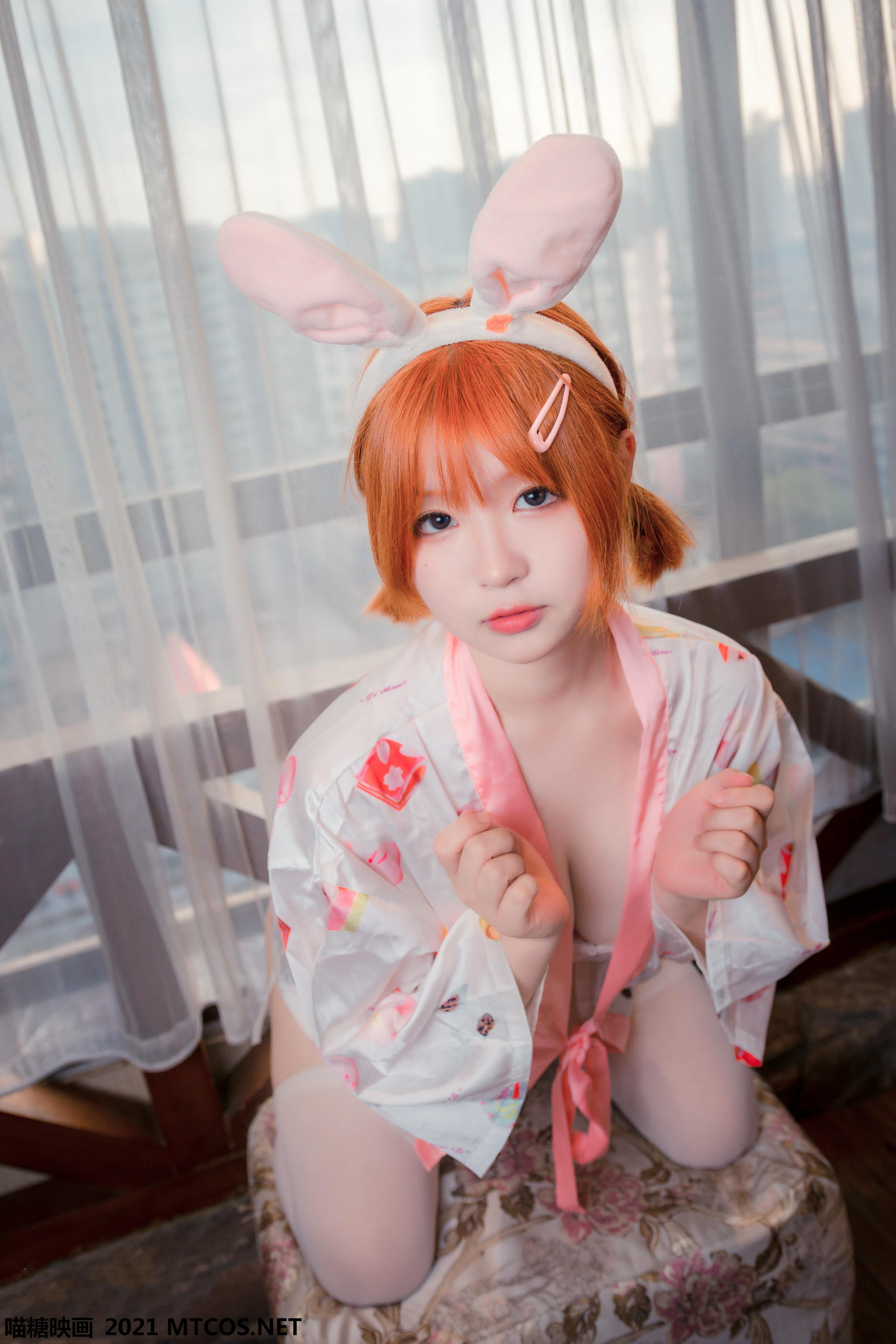 [喵糖映画]VOL.455 桃子的浴衣[32P／257MB]_第1集