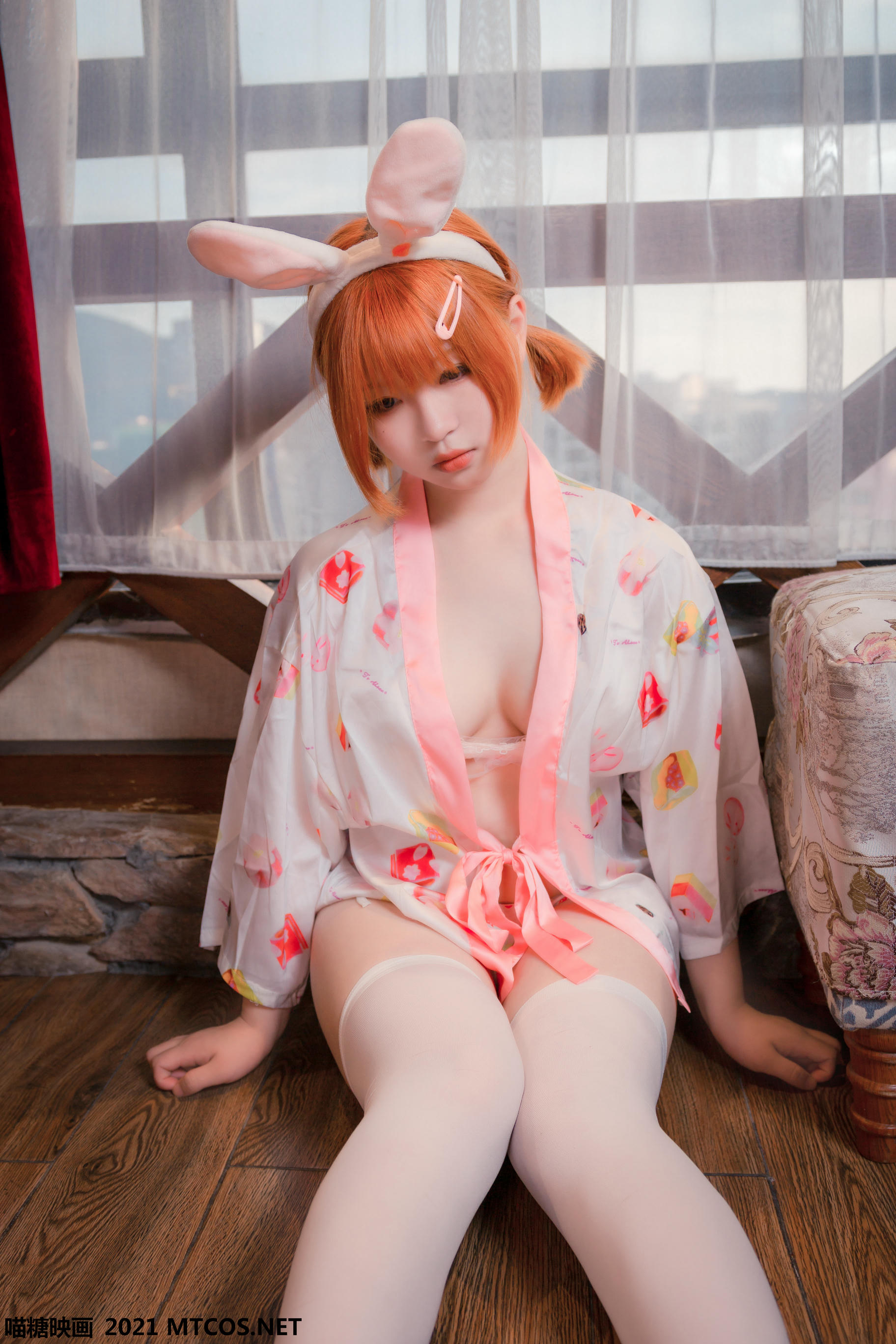 [喵糖映画]VOL.455 桃子的浴衣[32P／257MB]_第1集